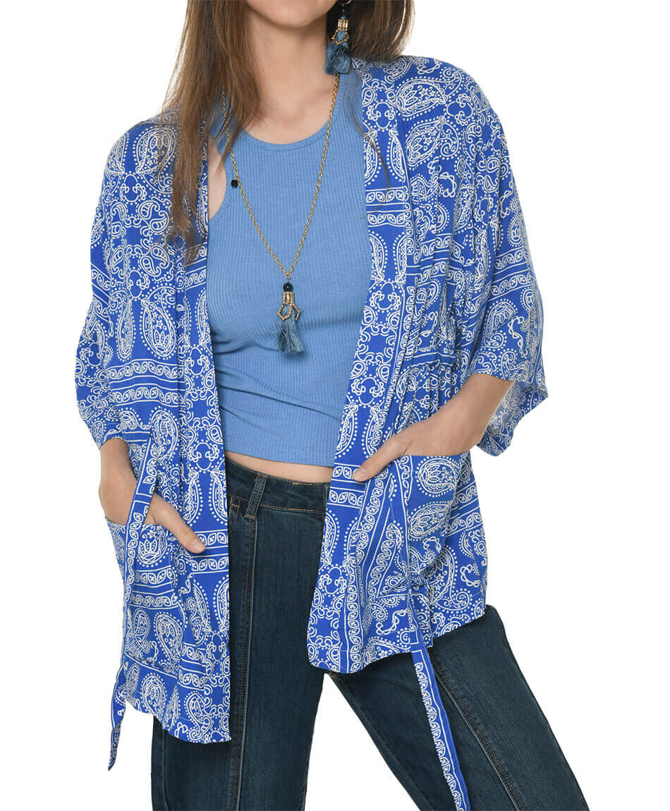 Bluson tipo kimono