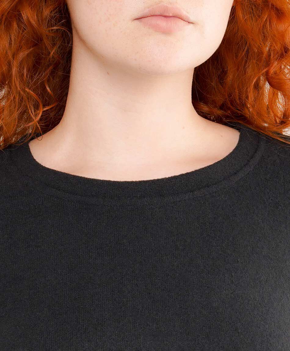 Sweater mujer brush black