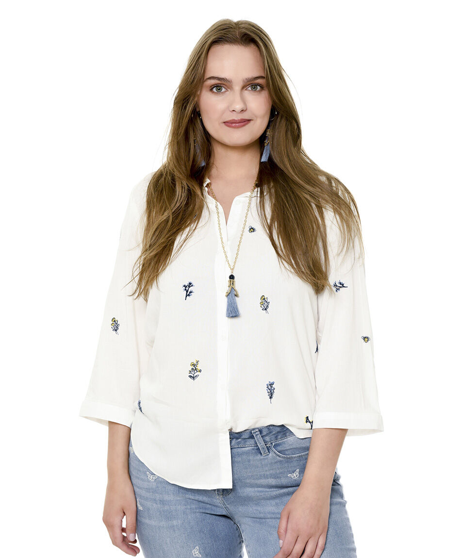 Blusa bordada