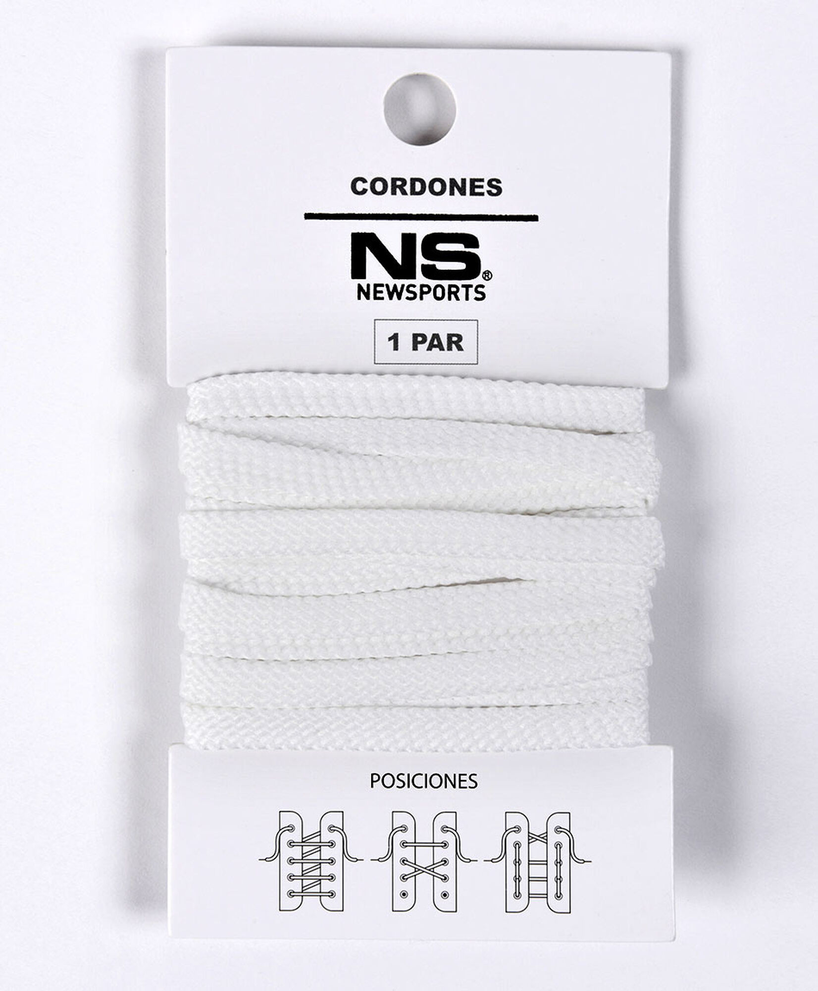 Cordón zapatilla blanco Cordón zapatilla blanco