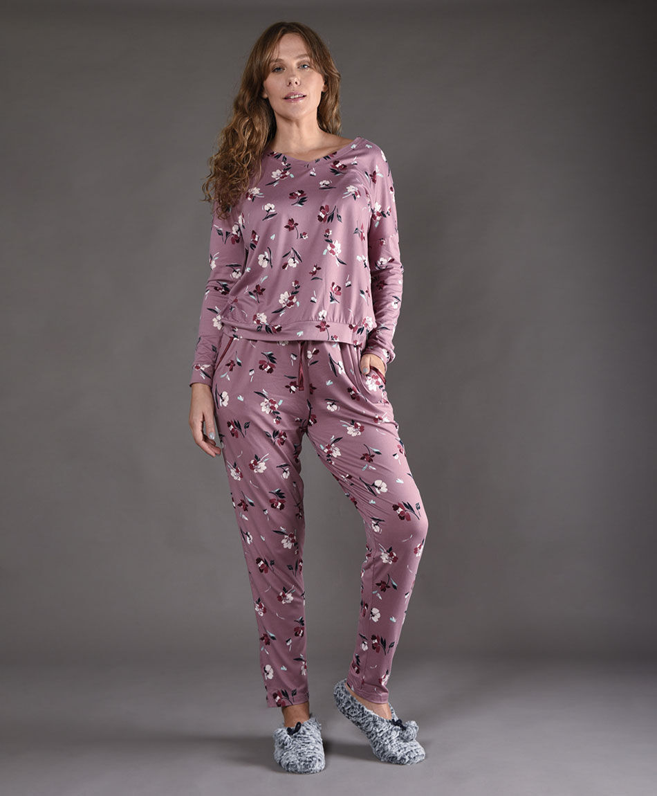 Pijama  flores