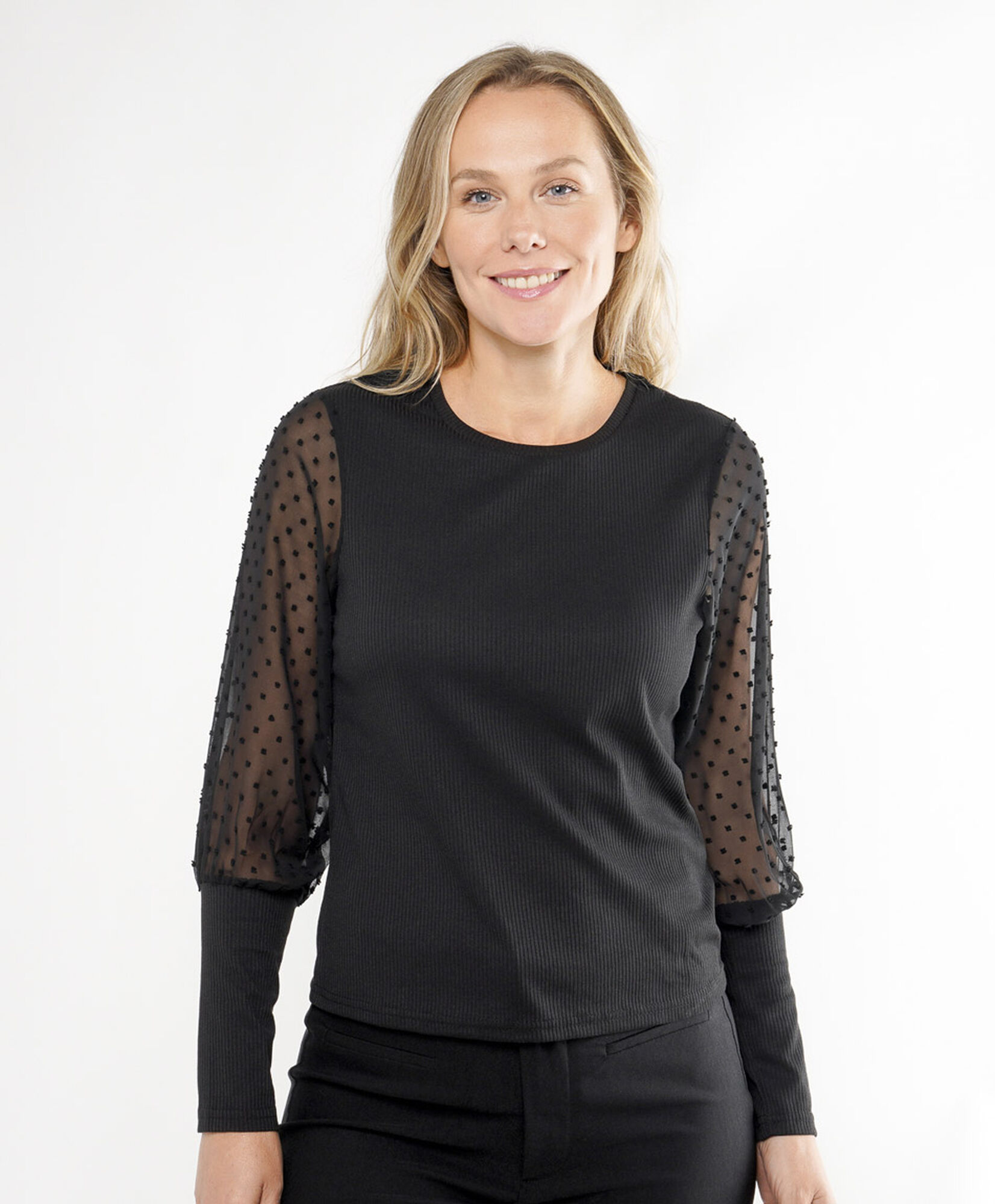 Polera mujer mix mangas Polera mujer mix mangas
