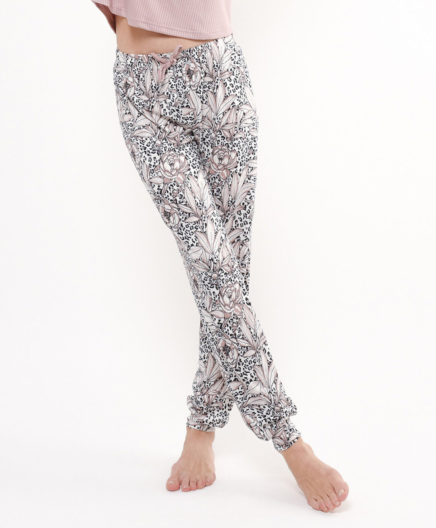 Pijama mujer botones y print Pijama mujer botones y print