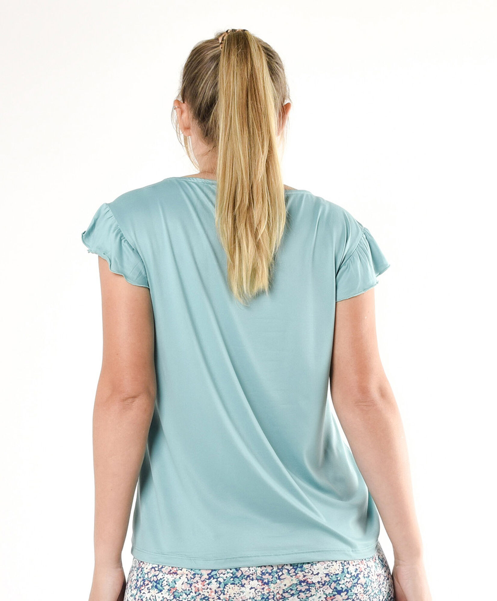 Pijama mujer vuelos floreado Pijama mujer vuelos floreado