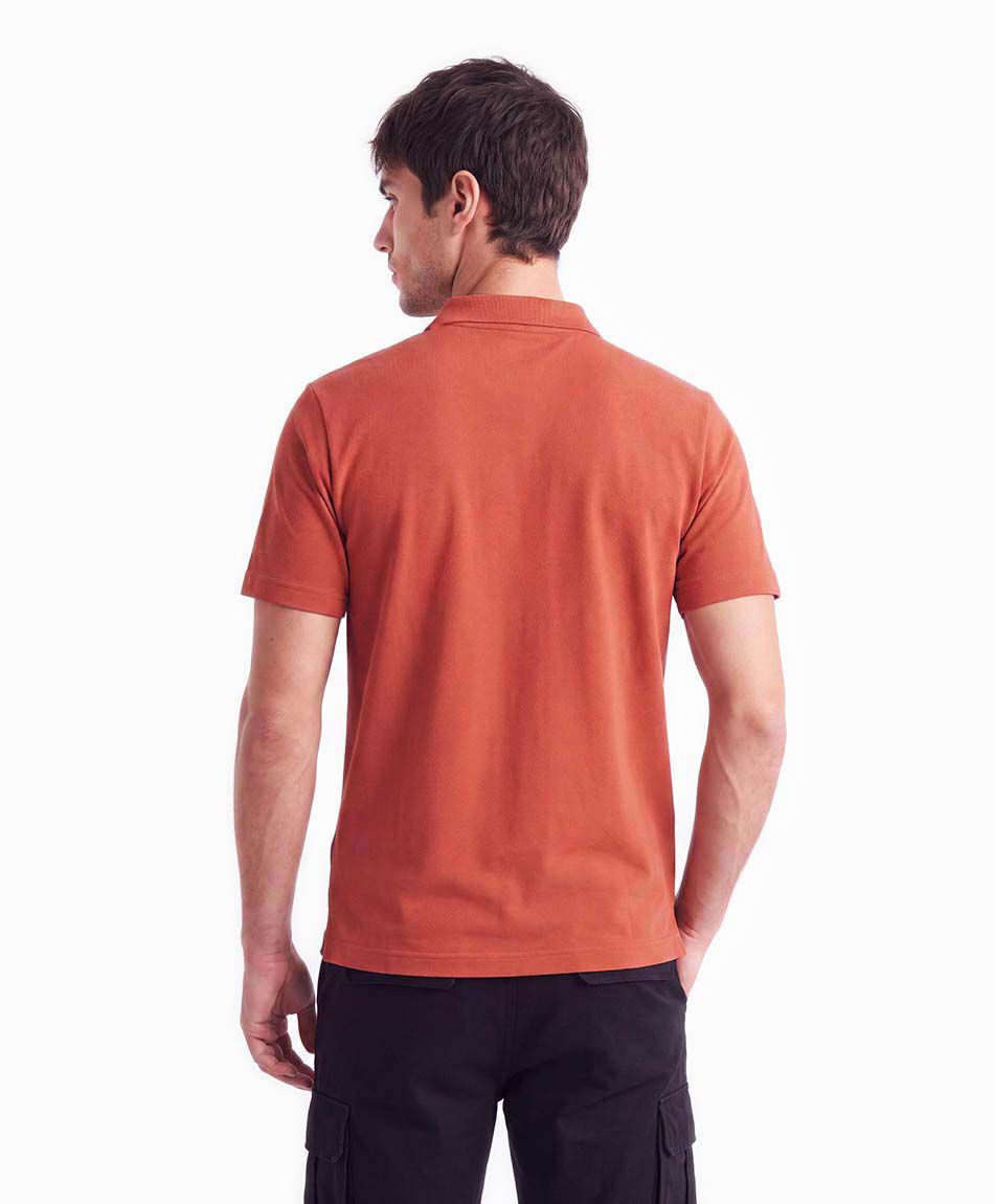 Polera hombre piqu&eacute; colores dry fit