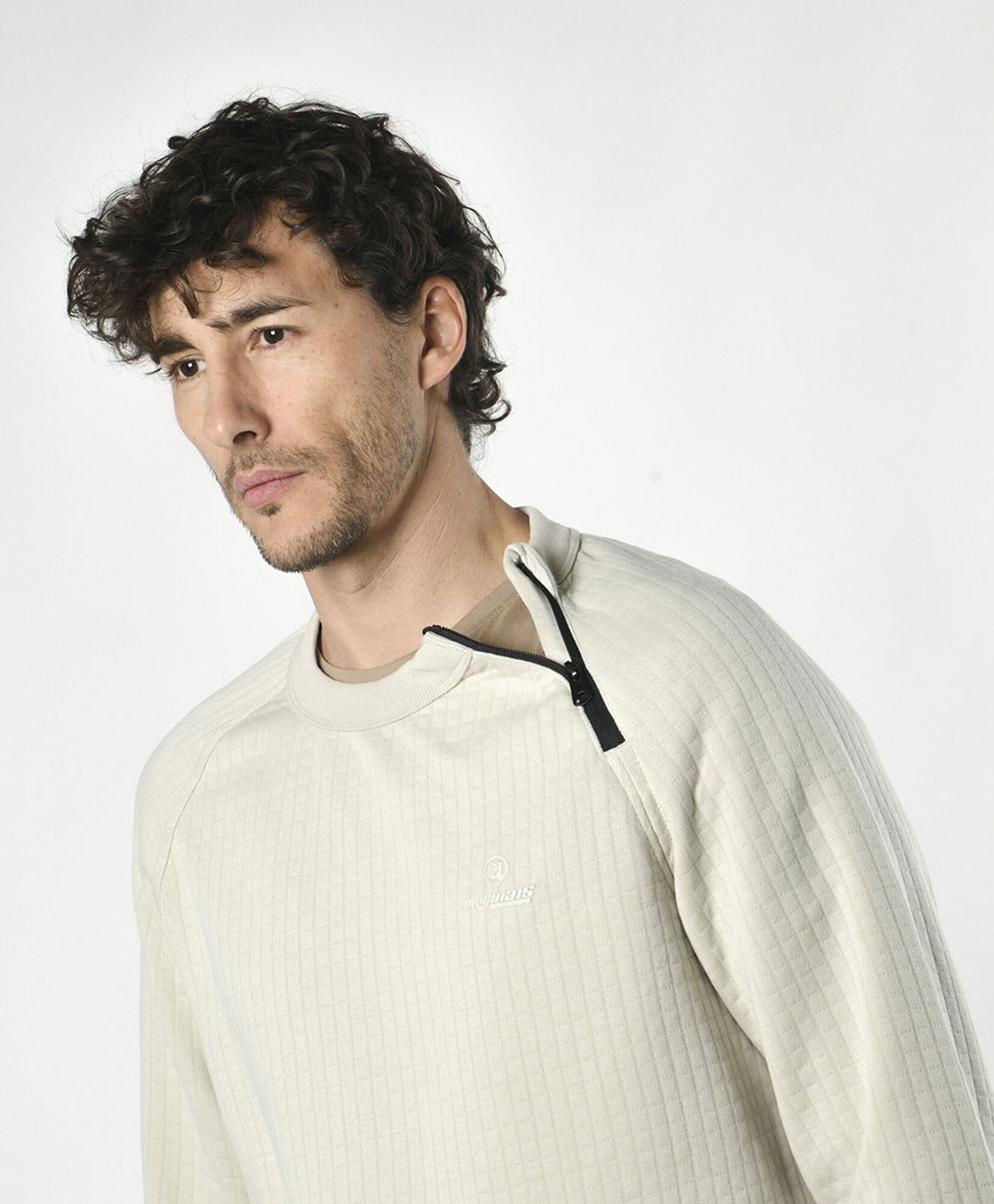 Pullover hombre cierre cuello Pullover hombre cierre cuello