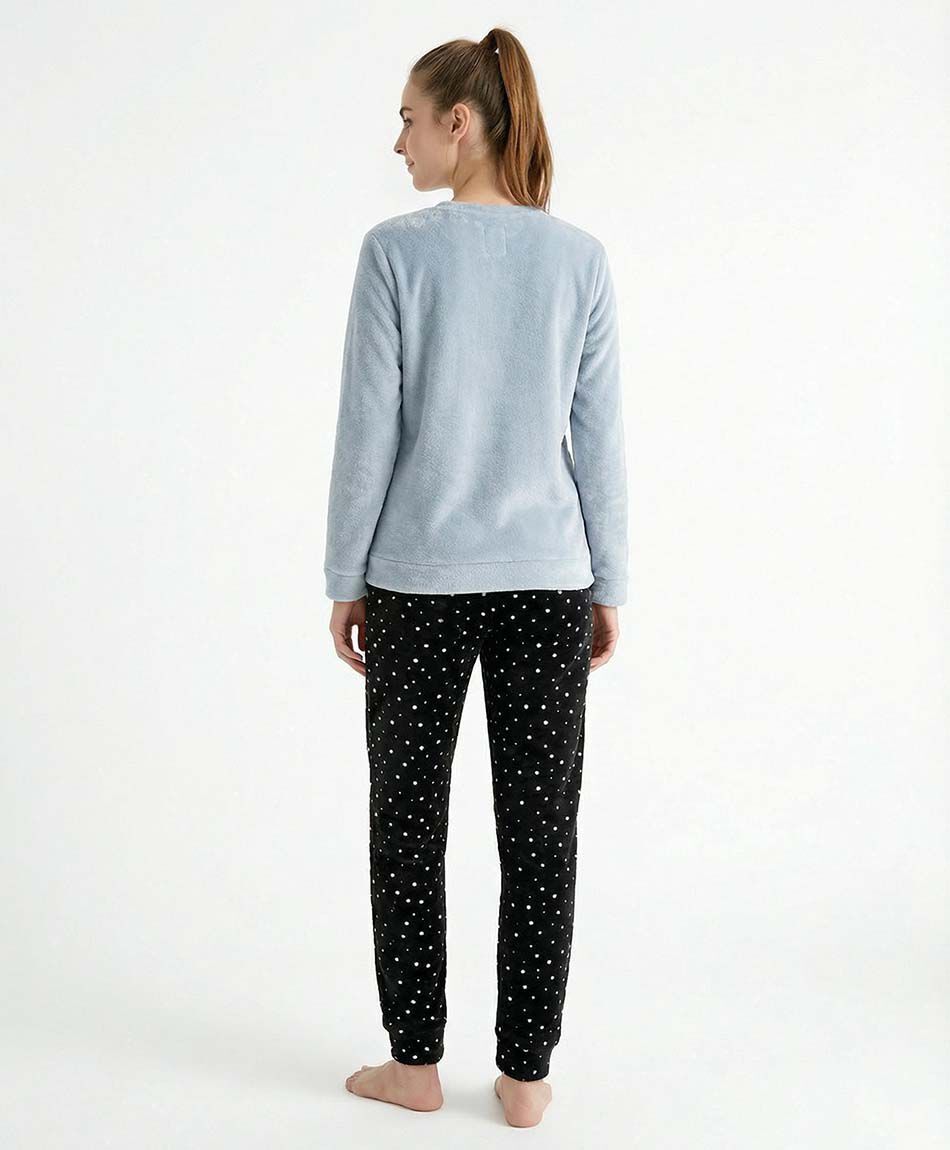 Pijama mujer coral osito