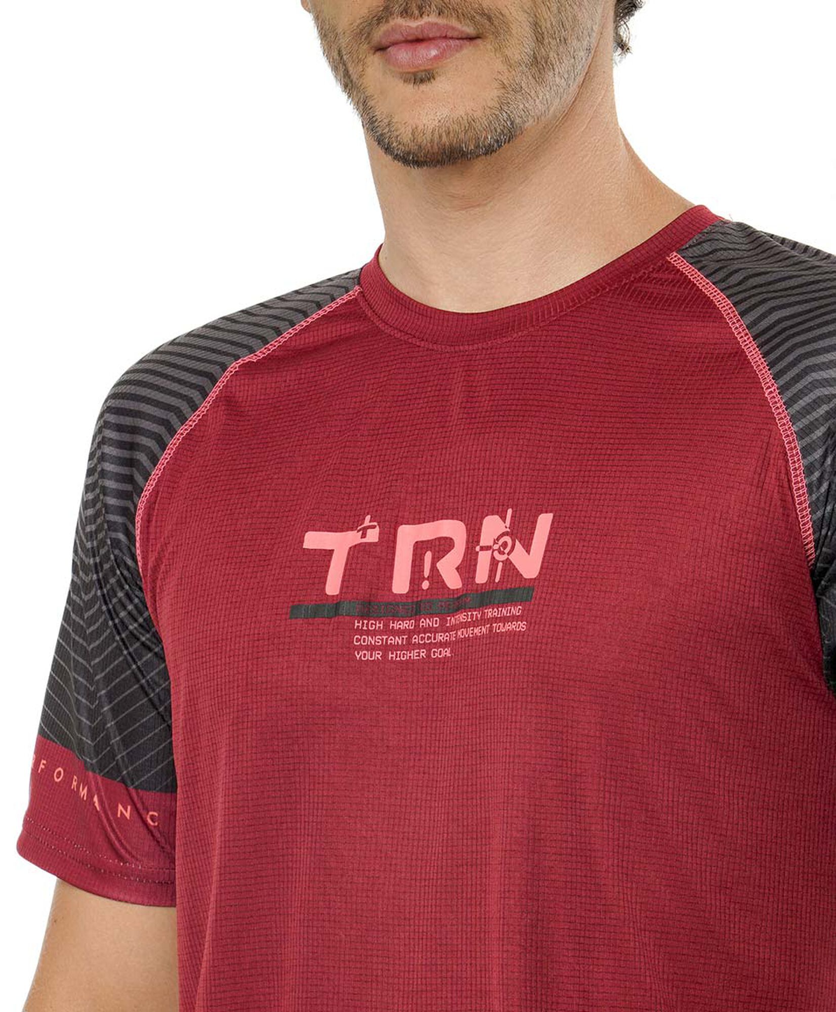 Polera deportiva hombre bicolor Polera deportiva hombre bicolor