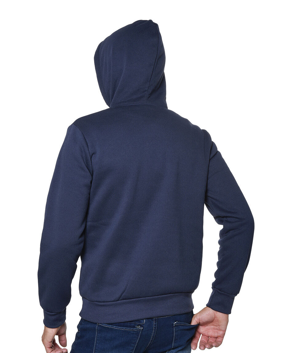 Poleron capucha print