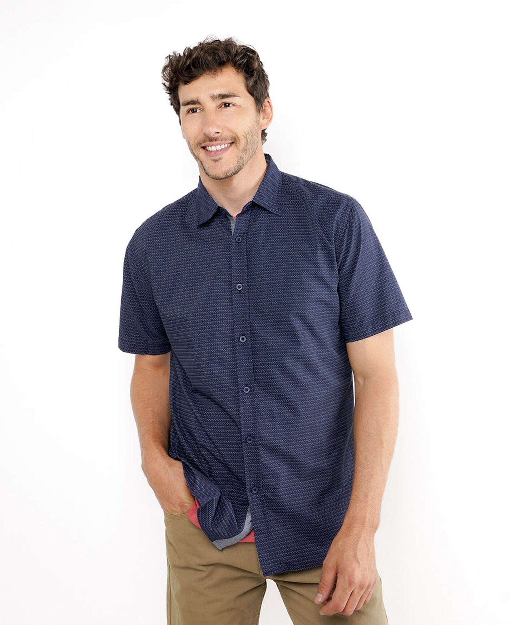 Camisa hombre mini print Camisa hombre mini print