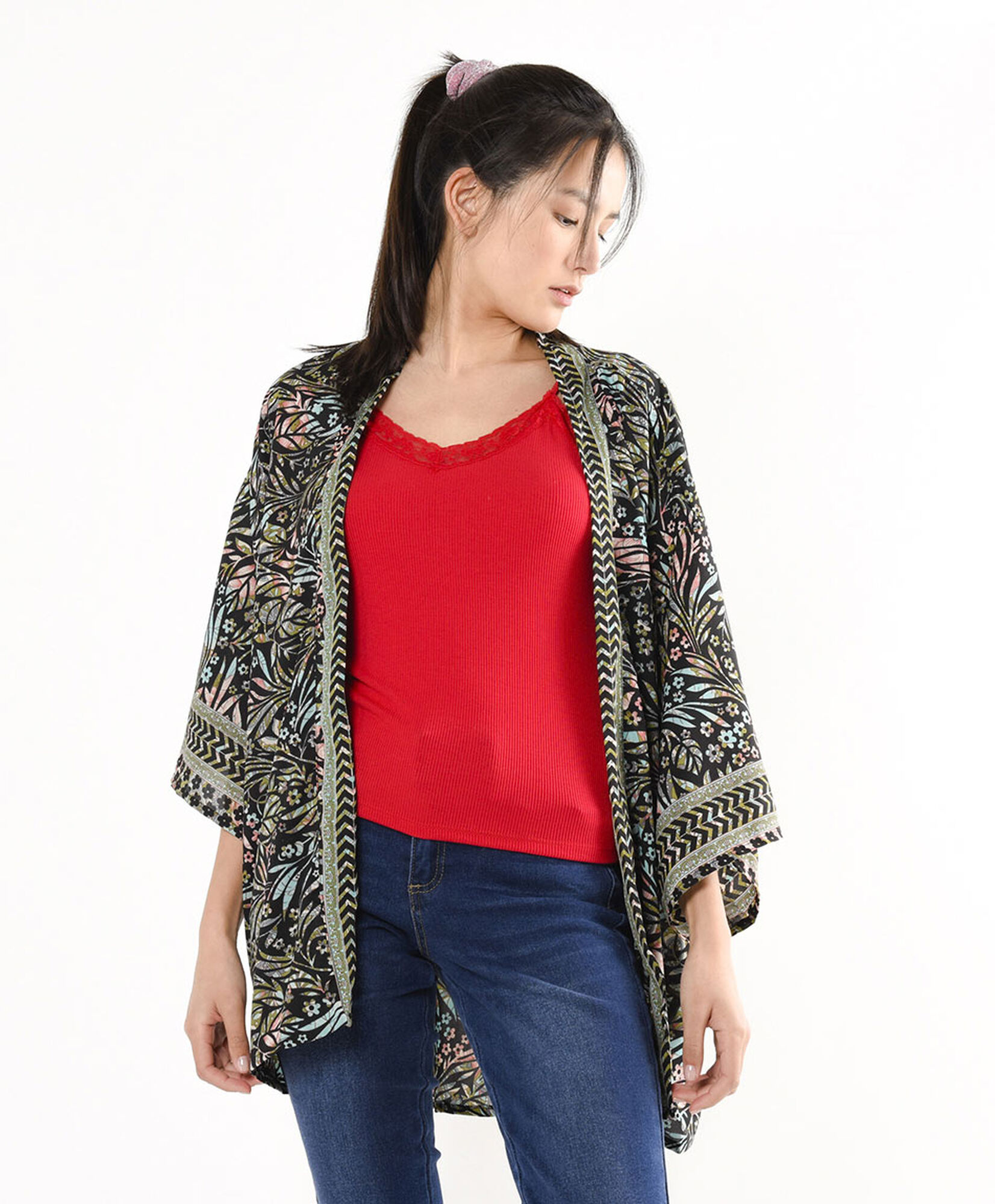 Kimono mujer florcitas Kimono mujer florcitas