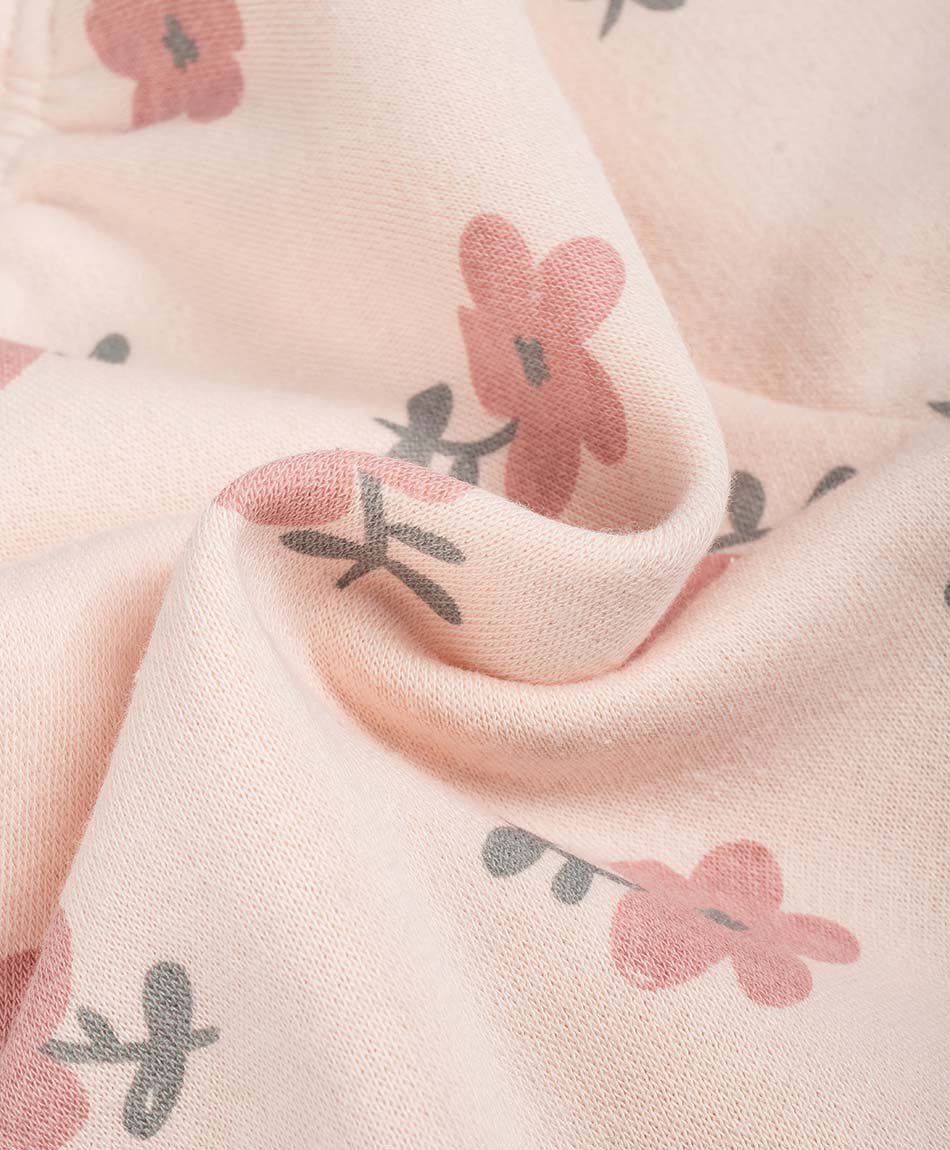 Pantal&oacute;n de buzo beb&eacute; floreado