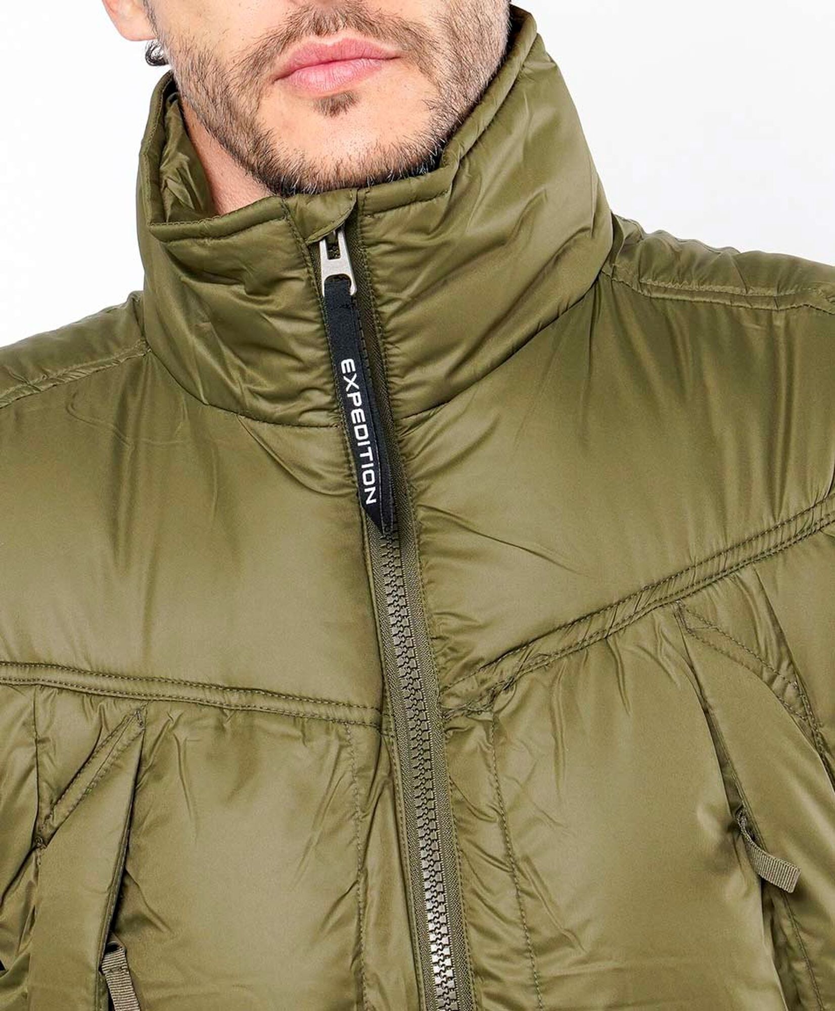 Parka hombre sin mangas cierres Parka hombre sin mangas cierres