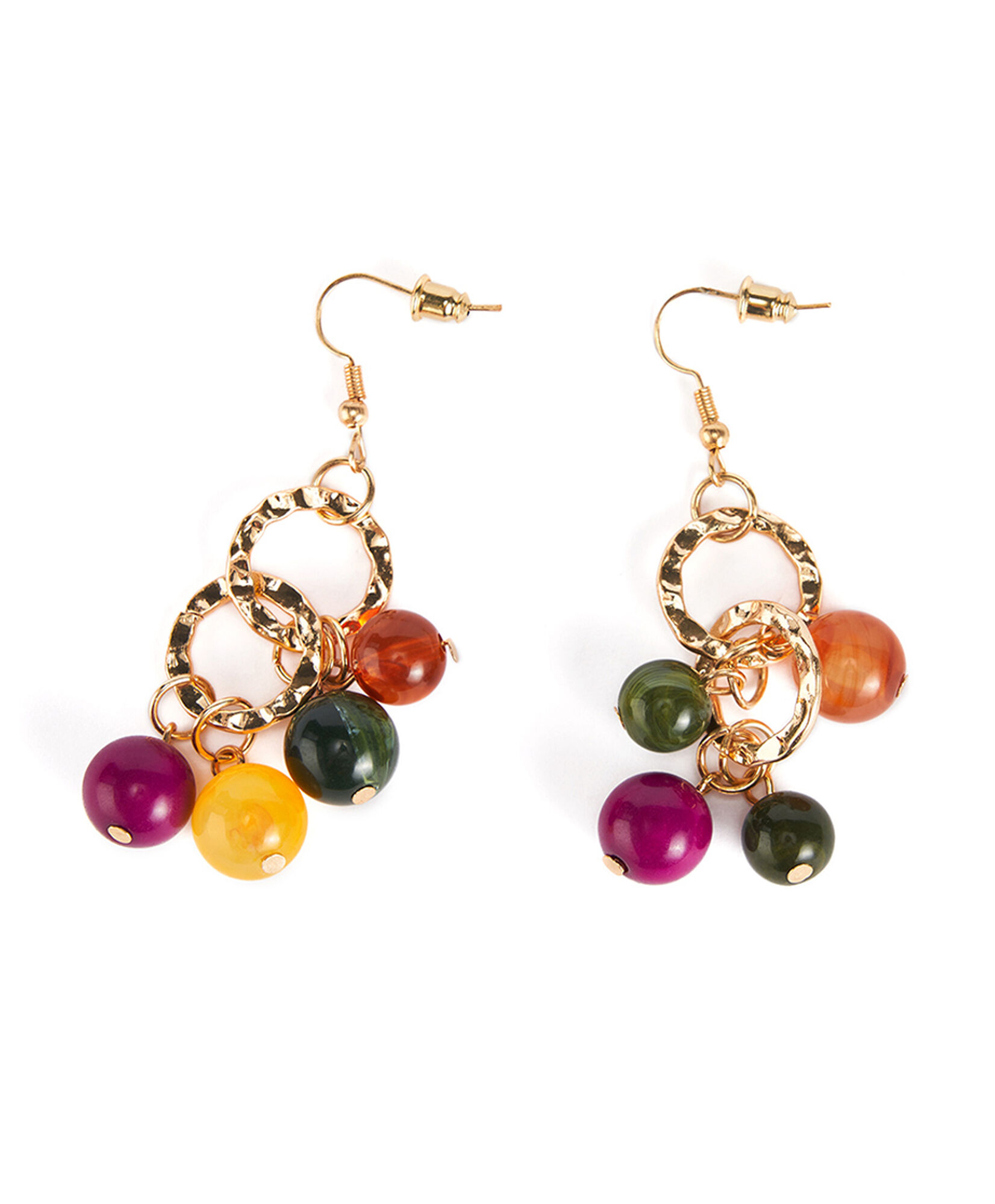 Aros mujer perlas colores Aros mujer perlas colores