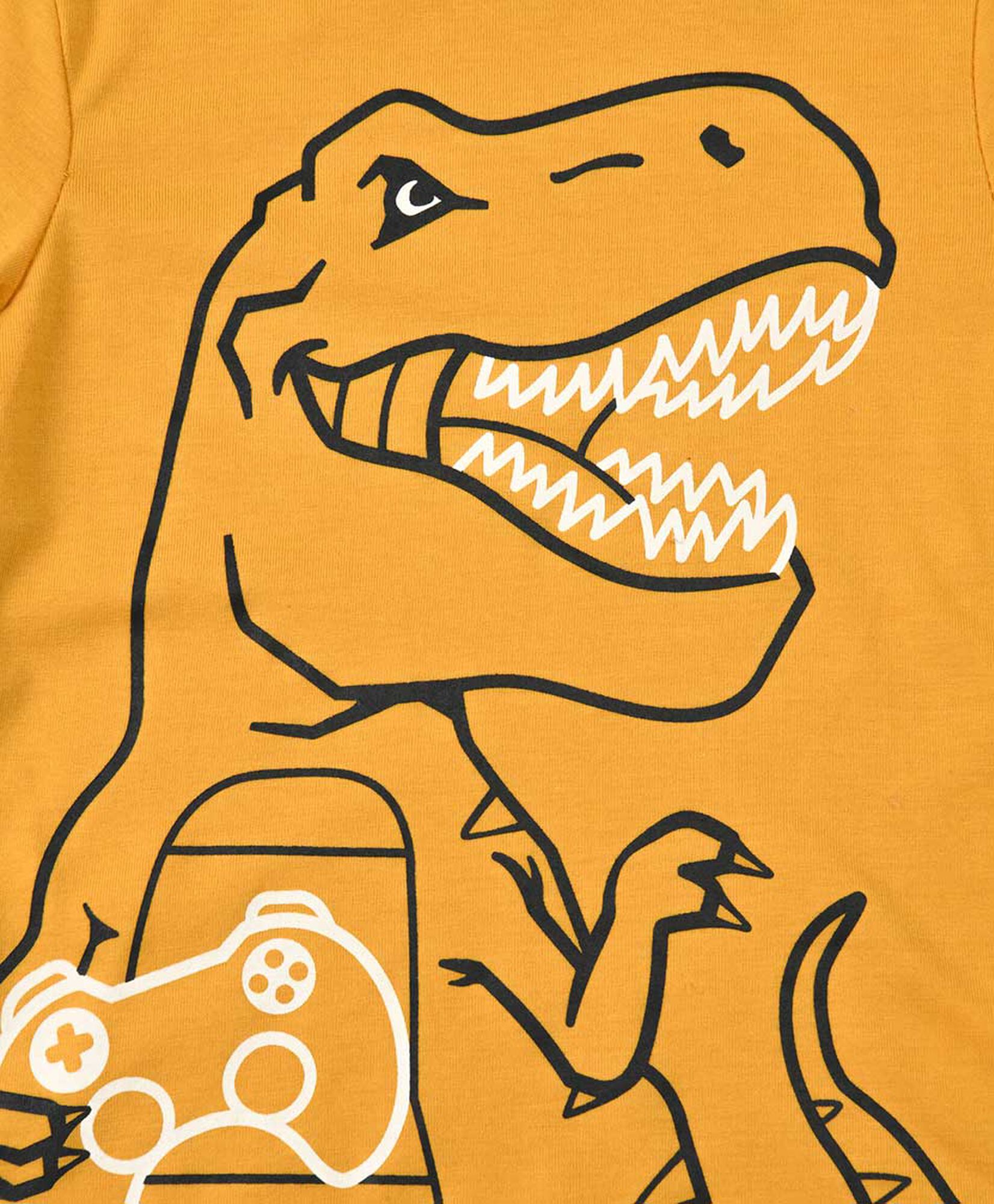 Polera bebé dinosaurio gamer Polera bebé dinosaurio gamer