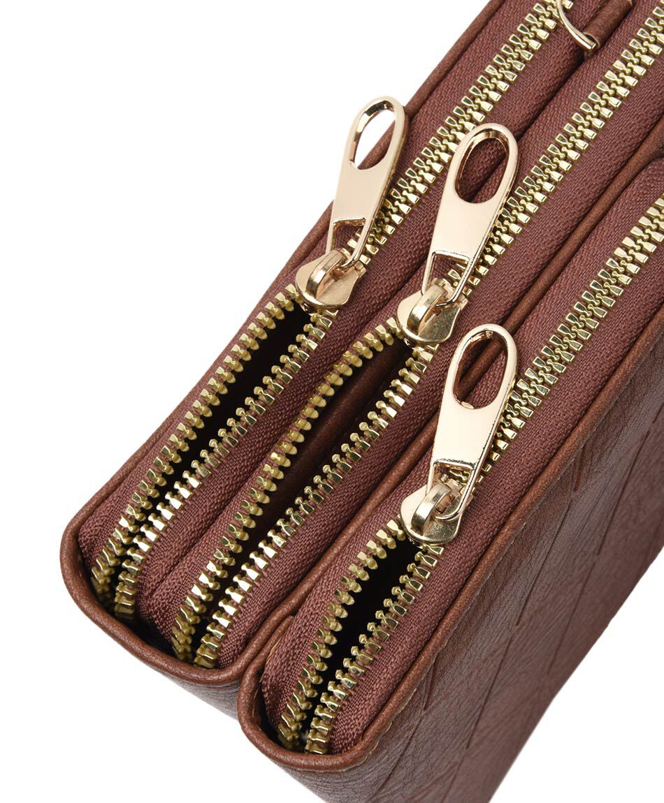 Billetera mujer rombos