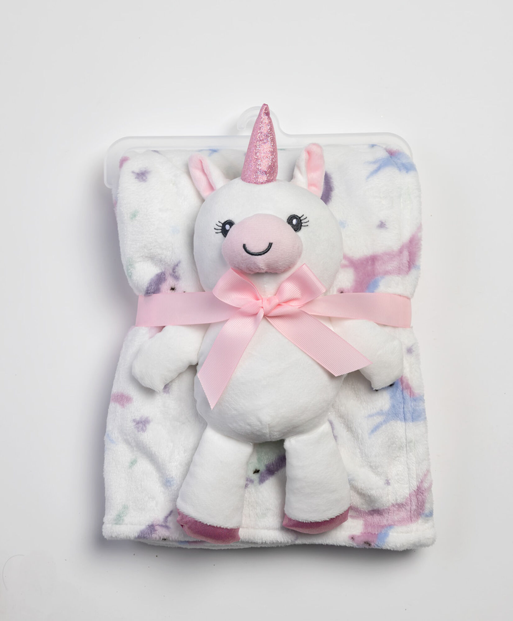 Set mantita + peluche bebé unicornio Set mantita + peluche bebé unicornio