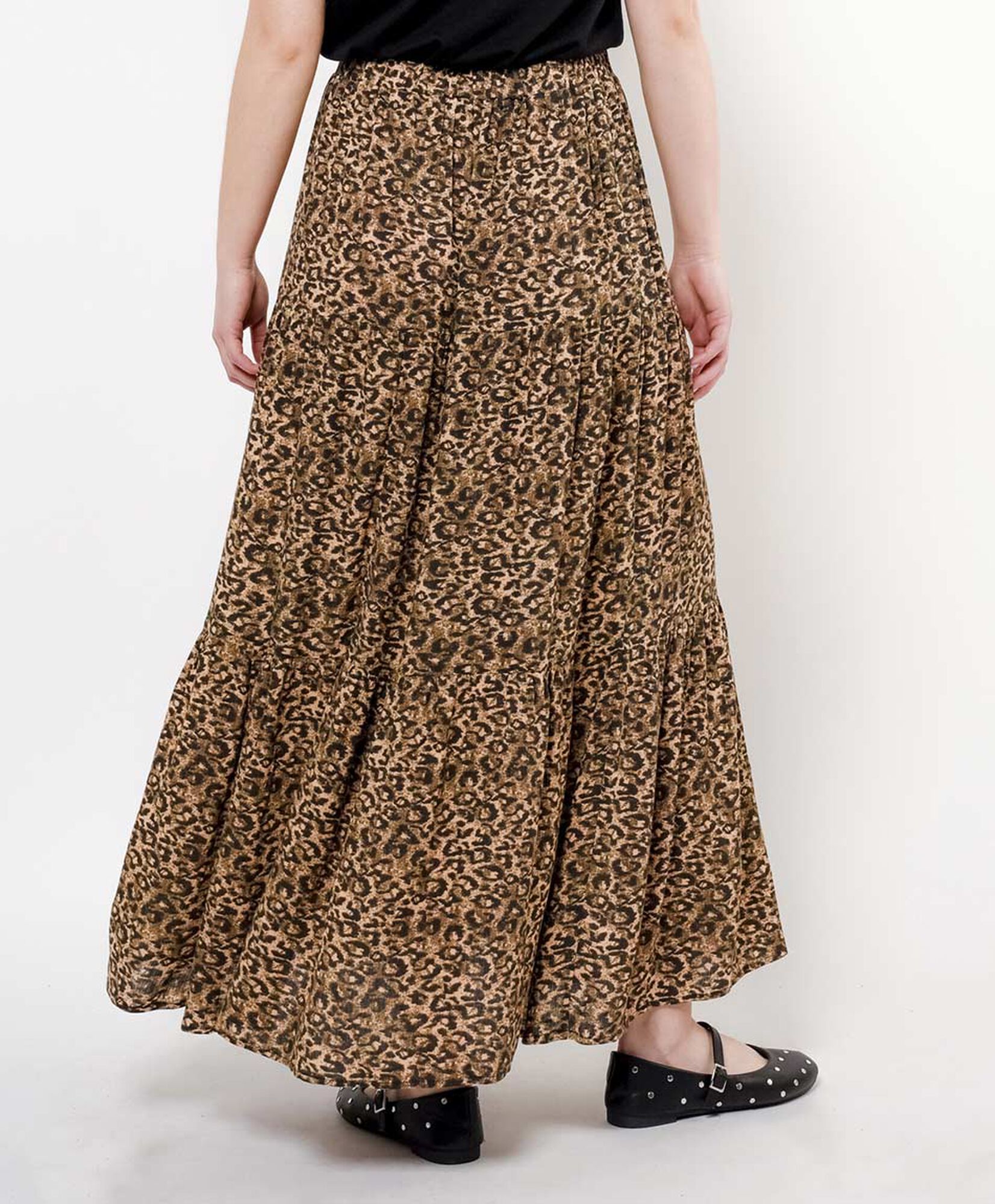 Falda mujer animal print larga Falda mujer animal print larga