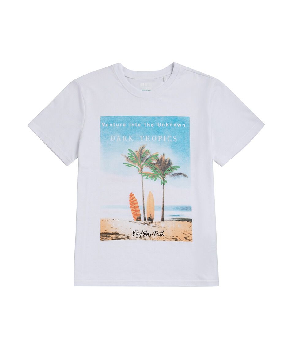 Polera ni&ntilde;o playa