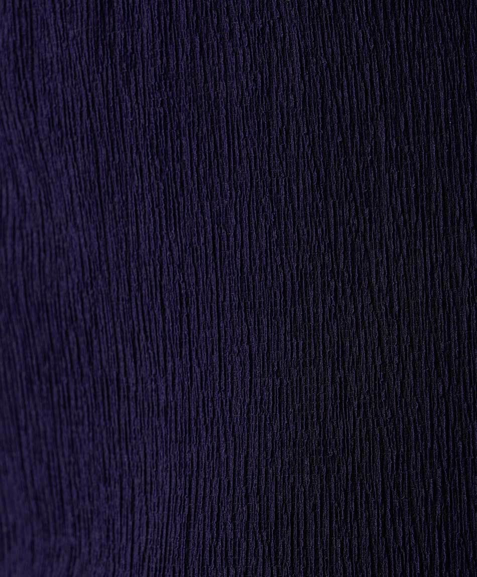 Pantal&oacute;n mujer wrinkled azul