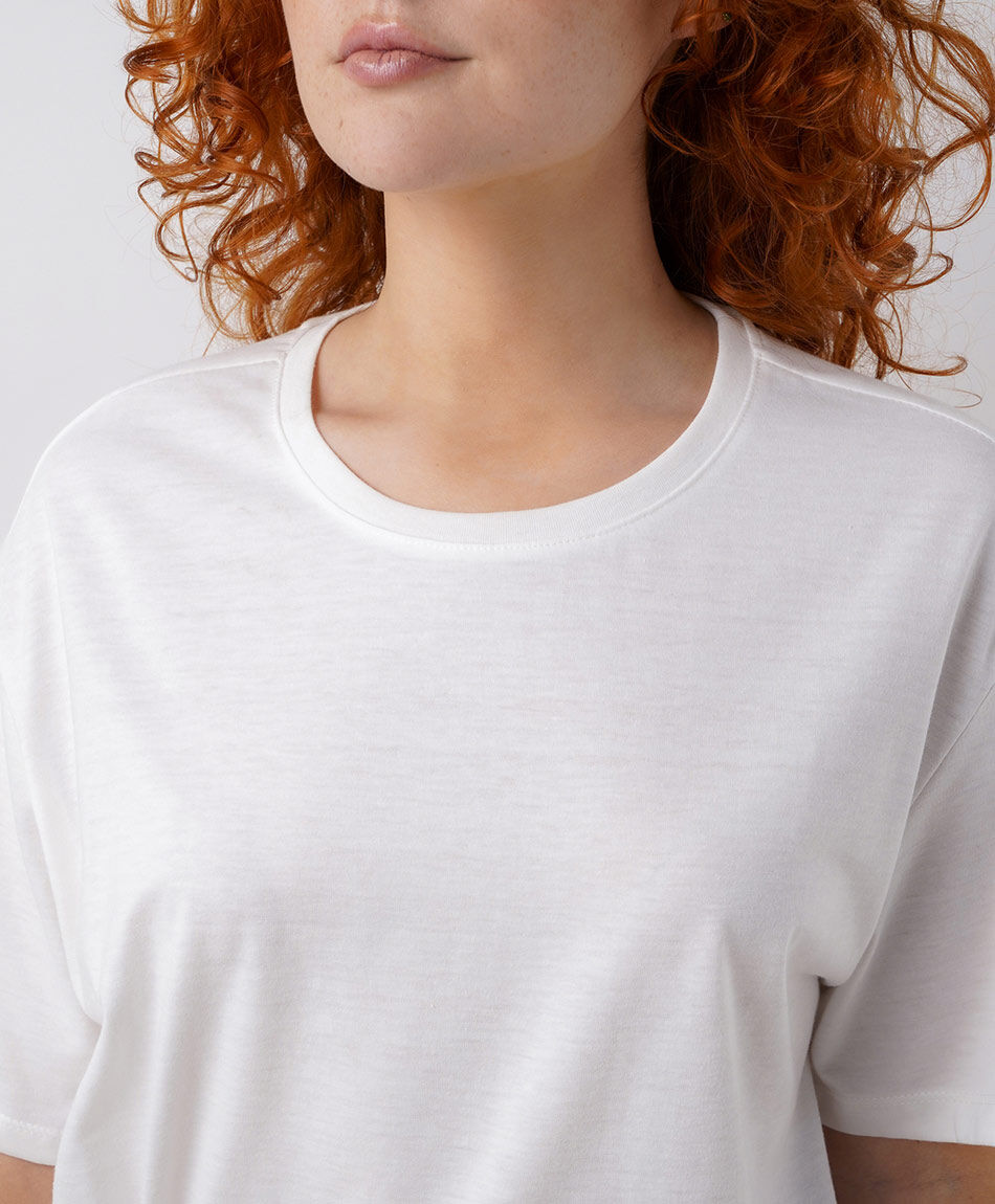 Polera mujer accesorio lateral