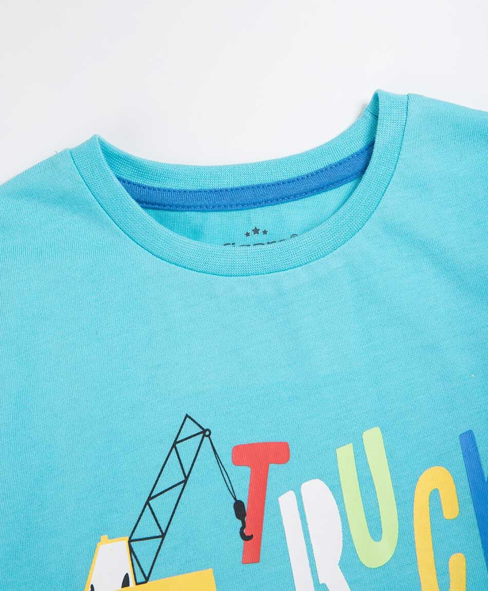 Polera beb&eacute; truck adventure