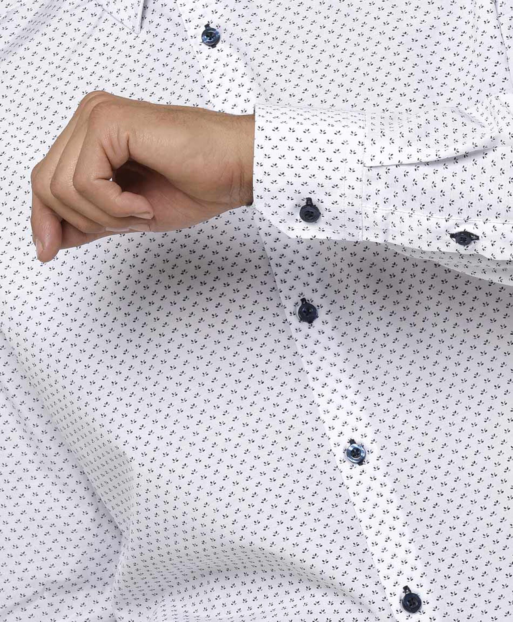 Camisa hombre mini flor Camisa hombre mini flor