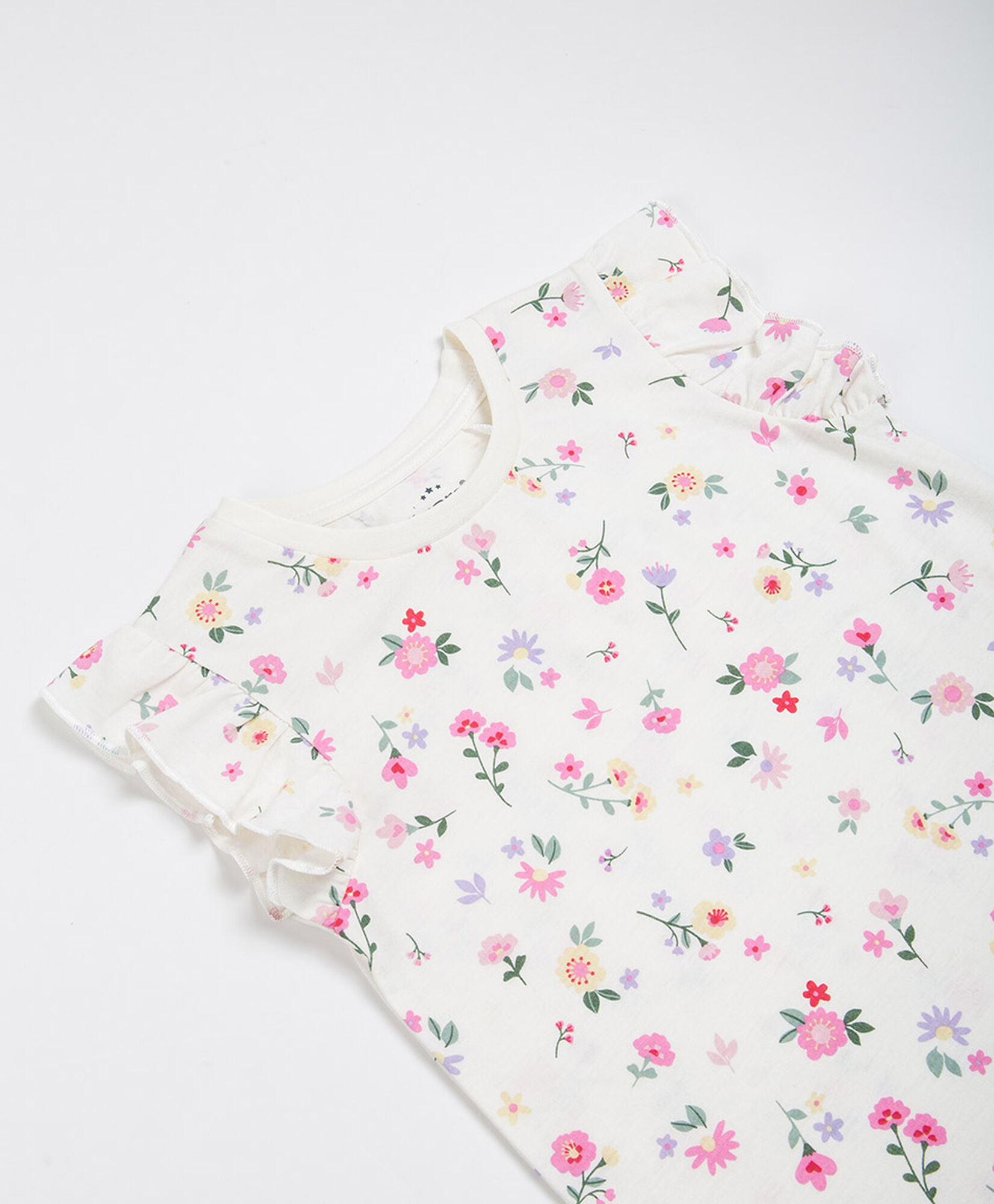Polera bebé floreada Polera bebé floreada