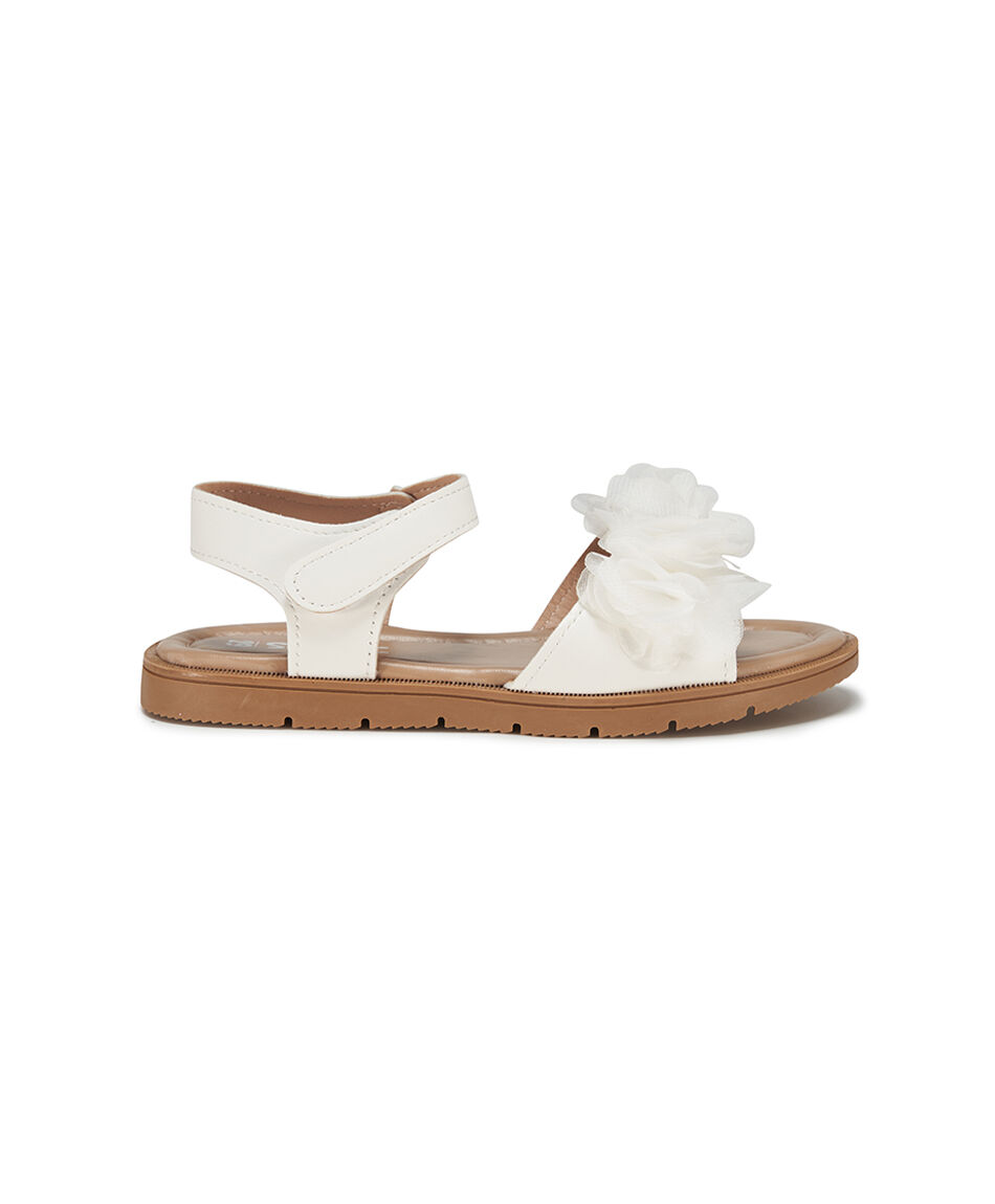 Sandalia infantil (26 a 31) flor