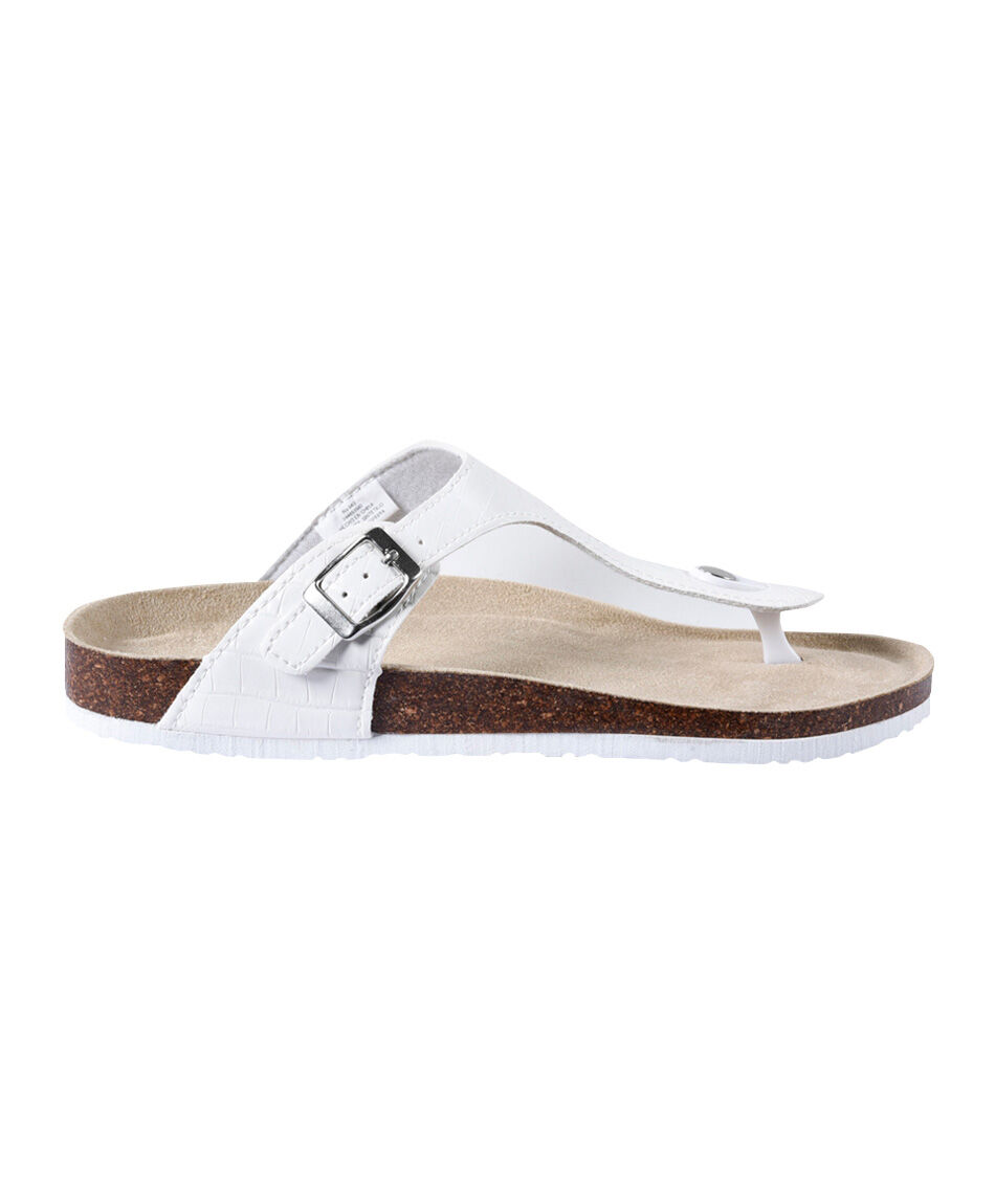 Sandalia blanca croc