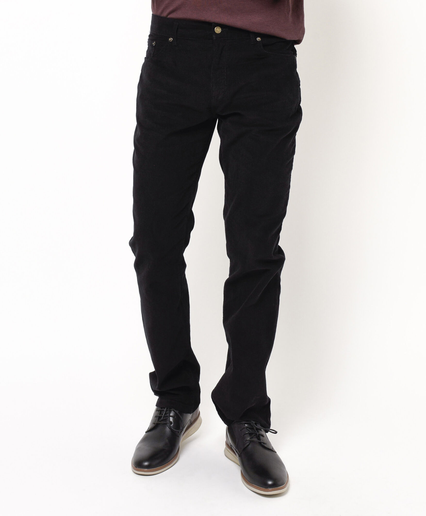 Pantalón hombre corderoy negro Pantalón hombre corderoy negro