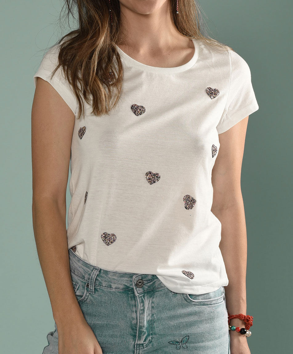 Polera corazones