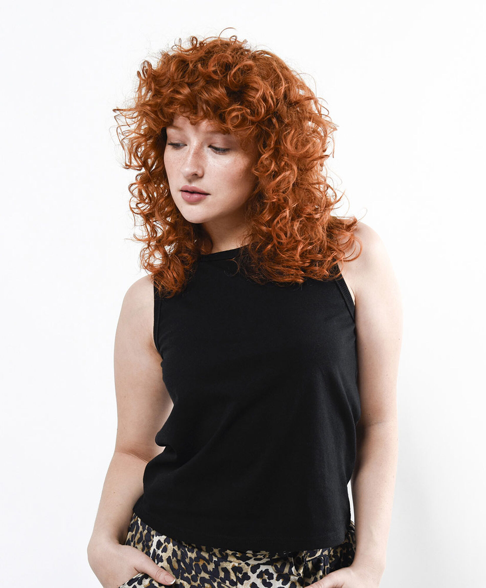 Polera mujer top sin mangas Polera mujer top sin mangas