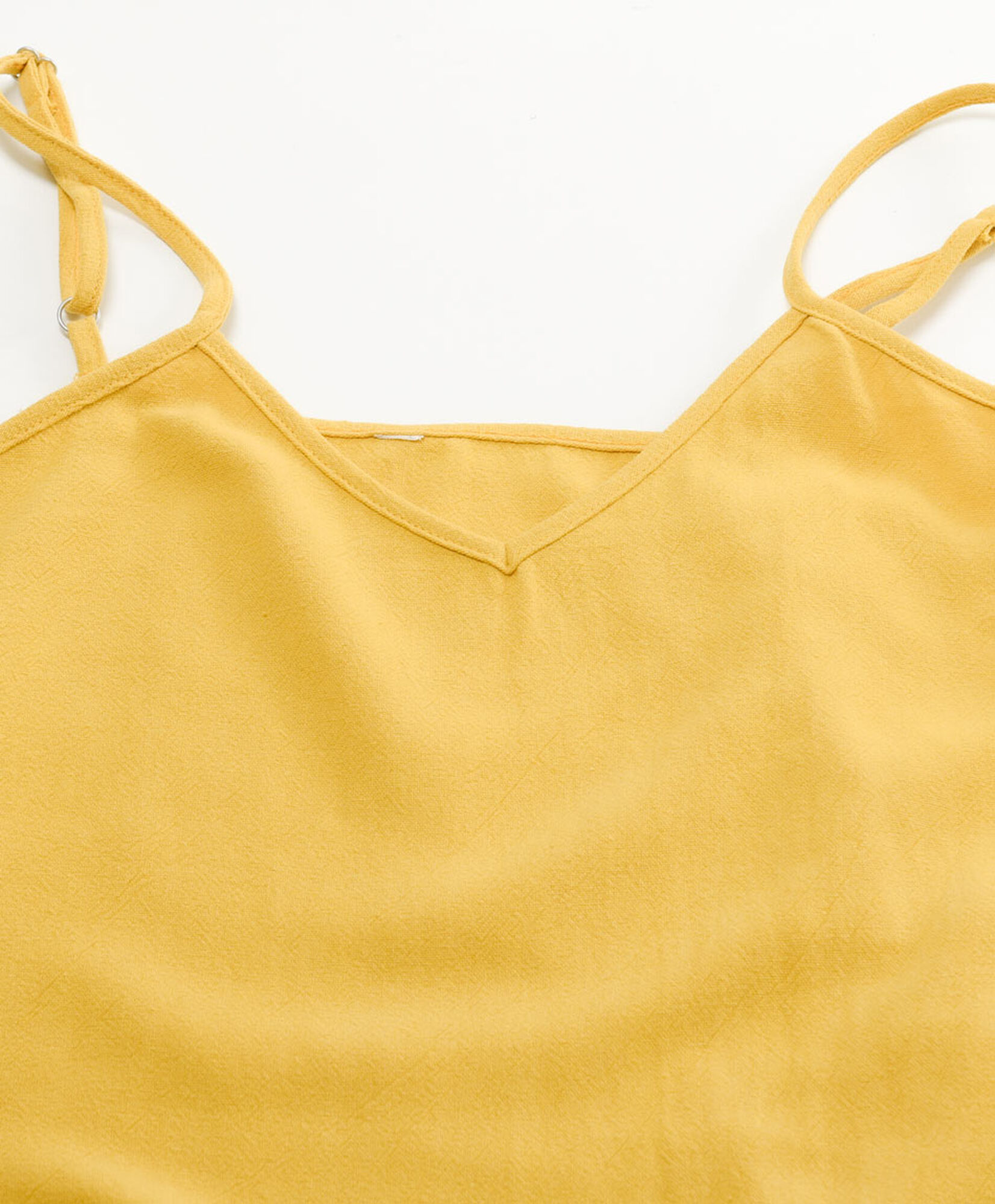 Blusa mujer amarilla lazo Blusa mujer amarilla lazo