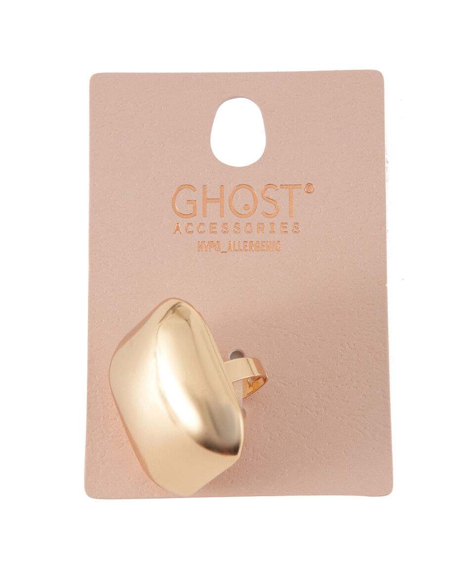 Anillo mujer cuadrado gold