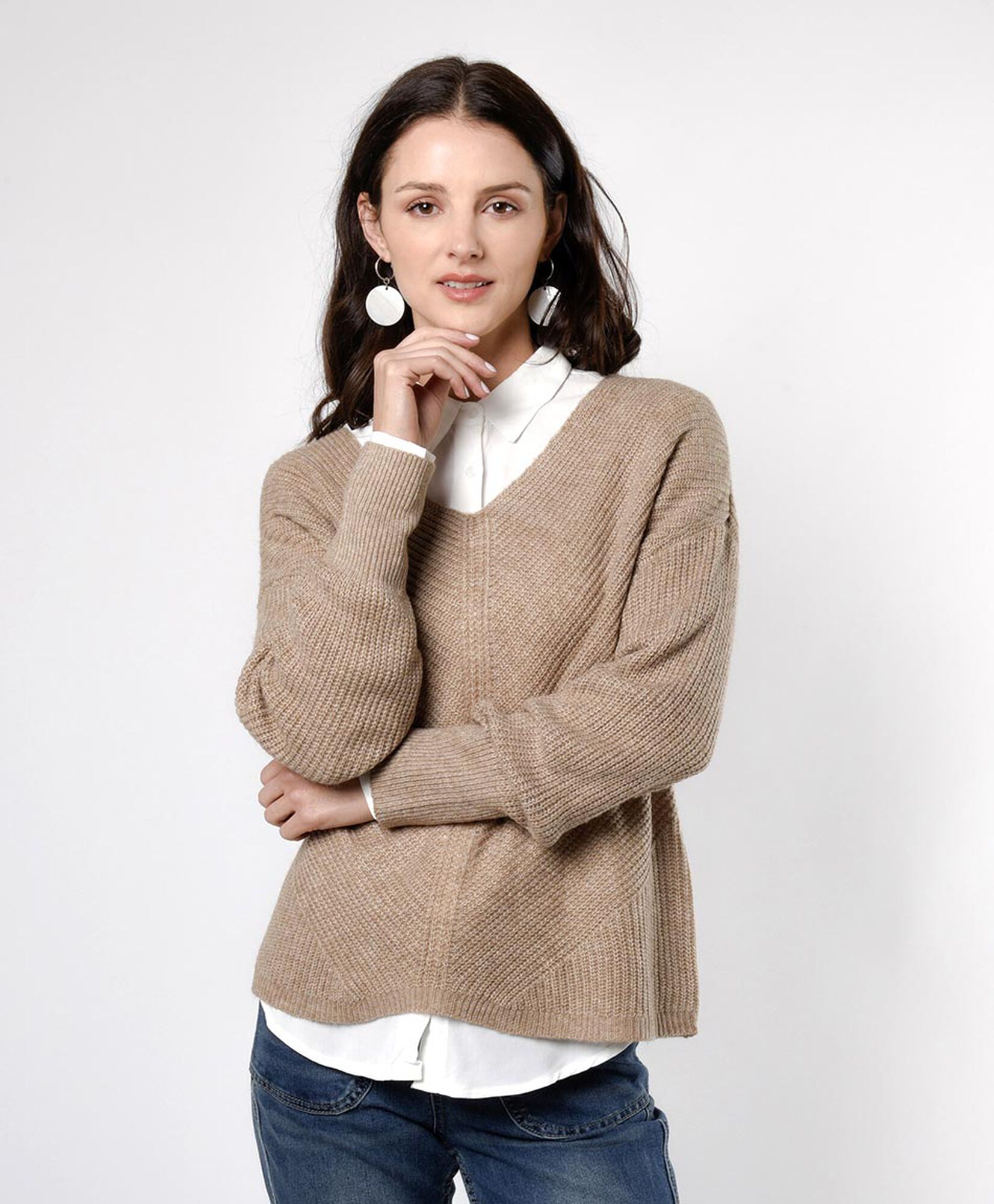 Sweater mujer acanalado Sweater mujer acanalado