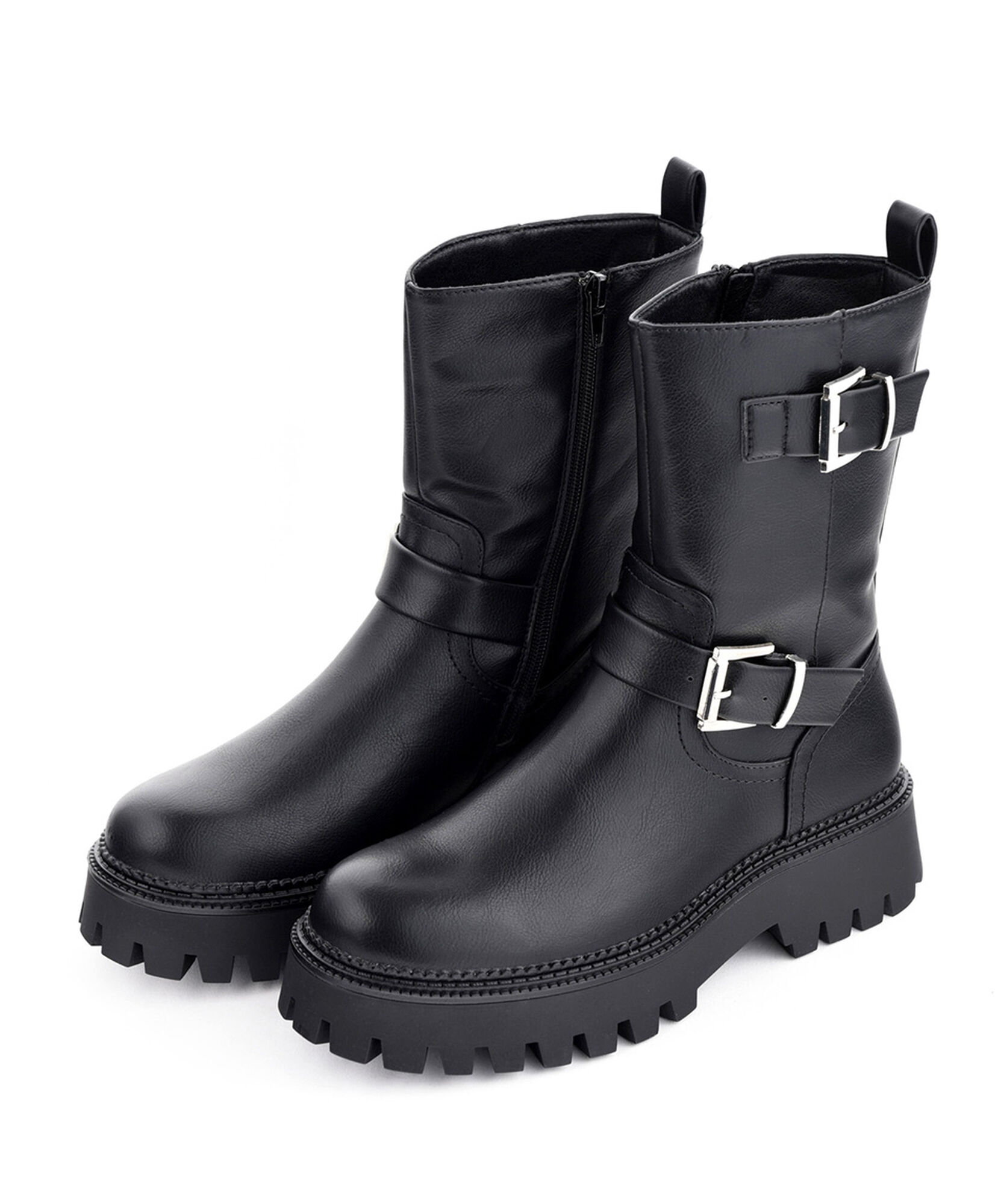Bota mujer doble hebilla Bota mujer doble hebilla