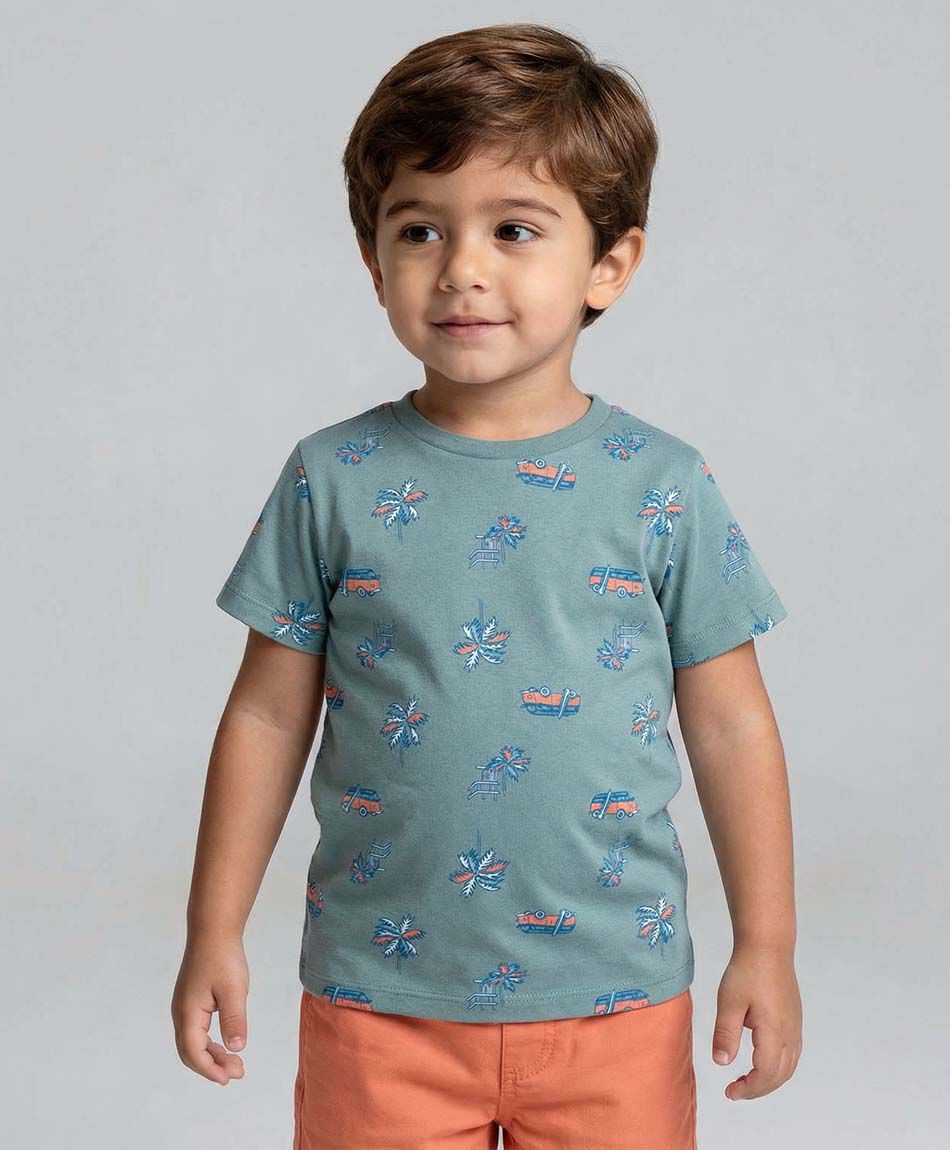 Polera beb&eacute; combi