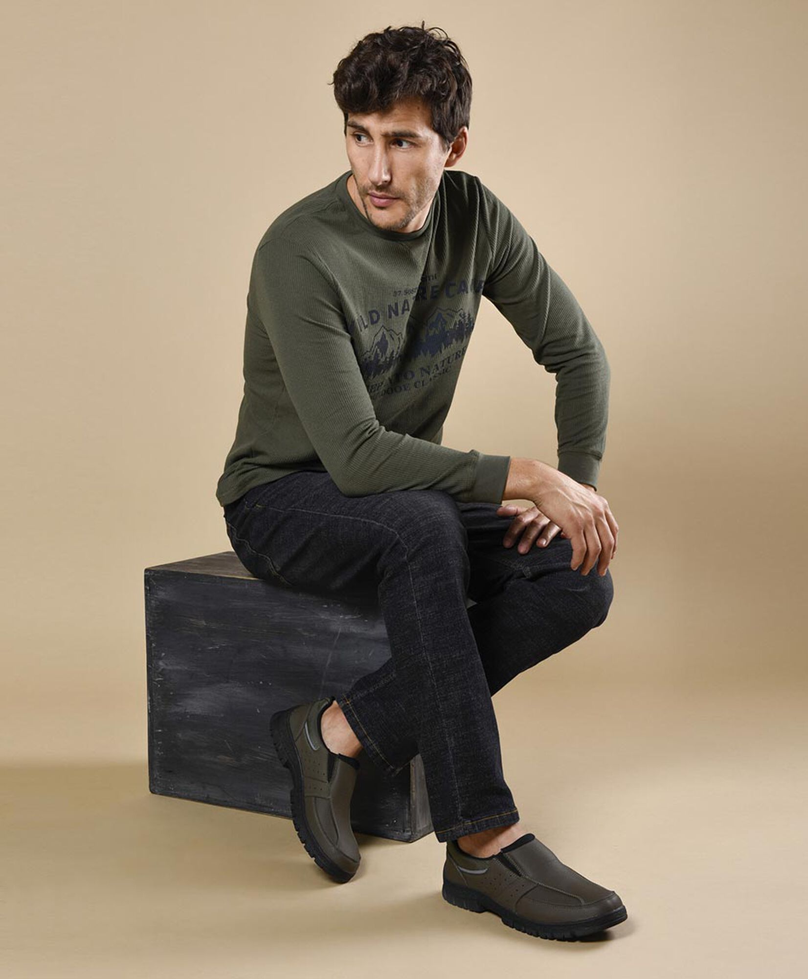 Mocasín casual slip on Mocasín casual slip on