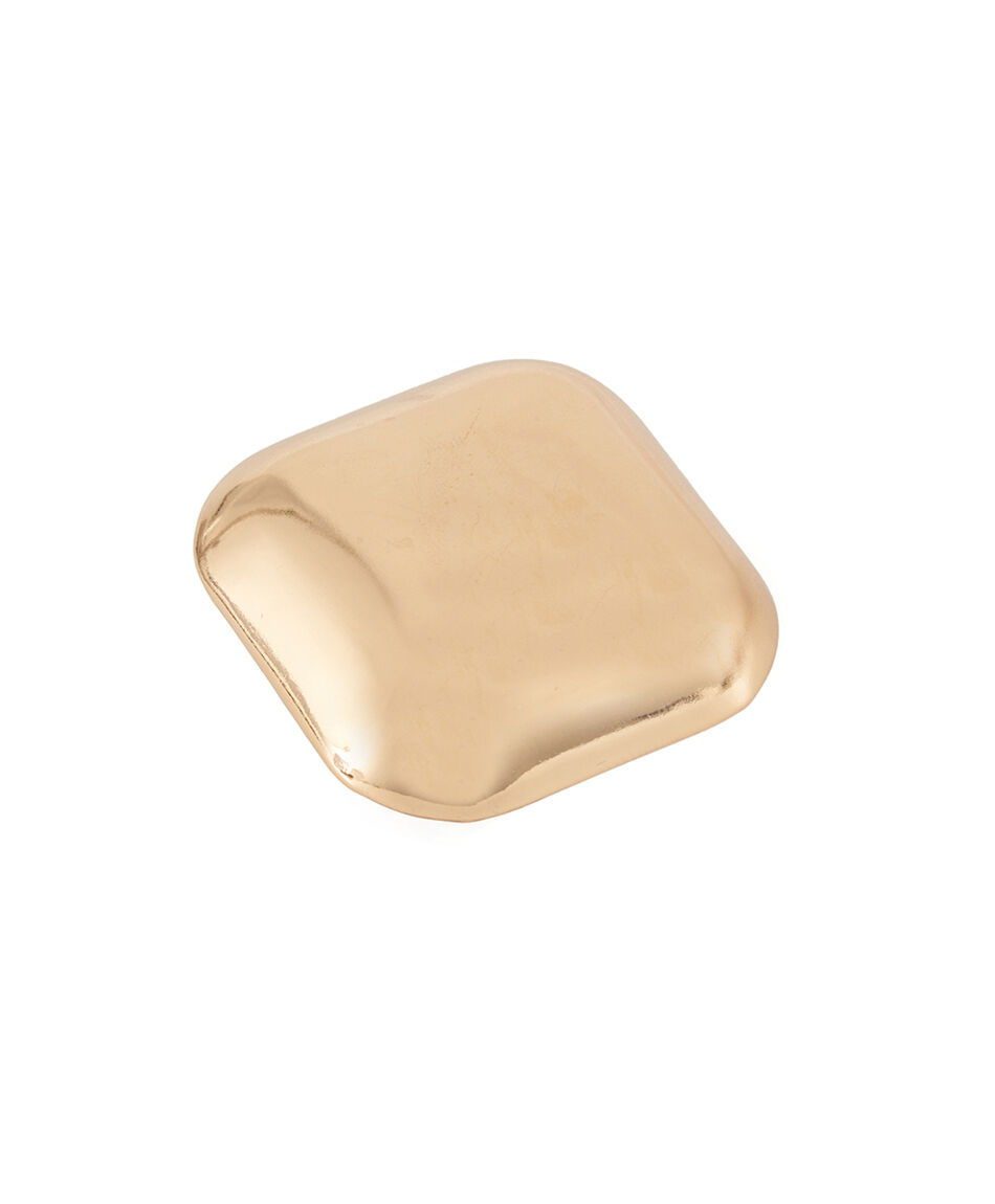 Anillo mujer cuadrado gold