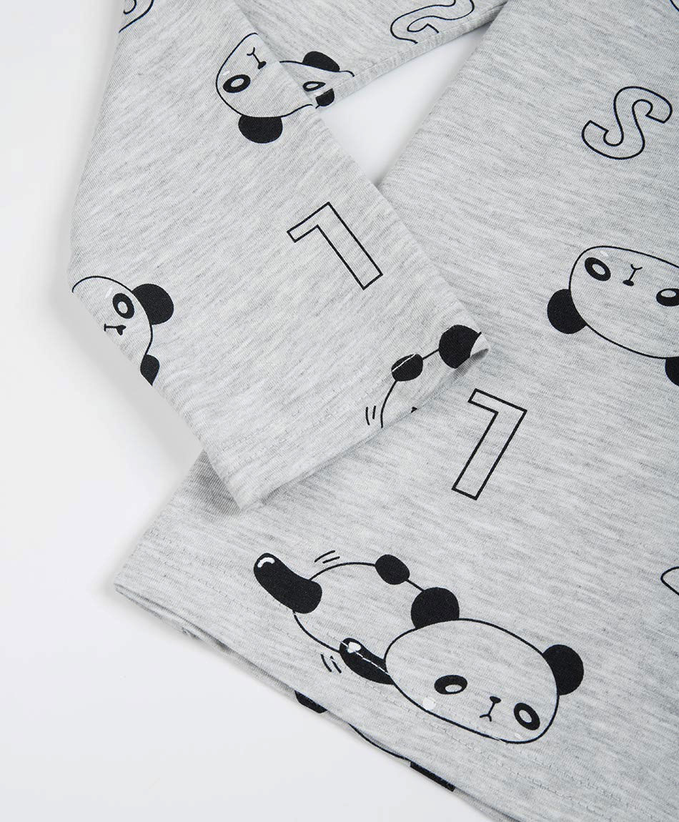 Pijama ni&ntilde;a dise&ntilde;o pandas