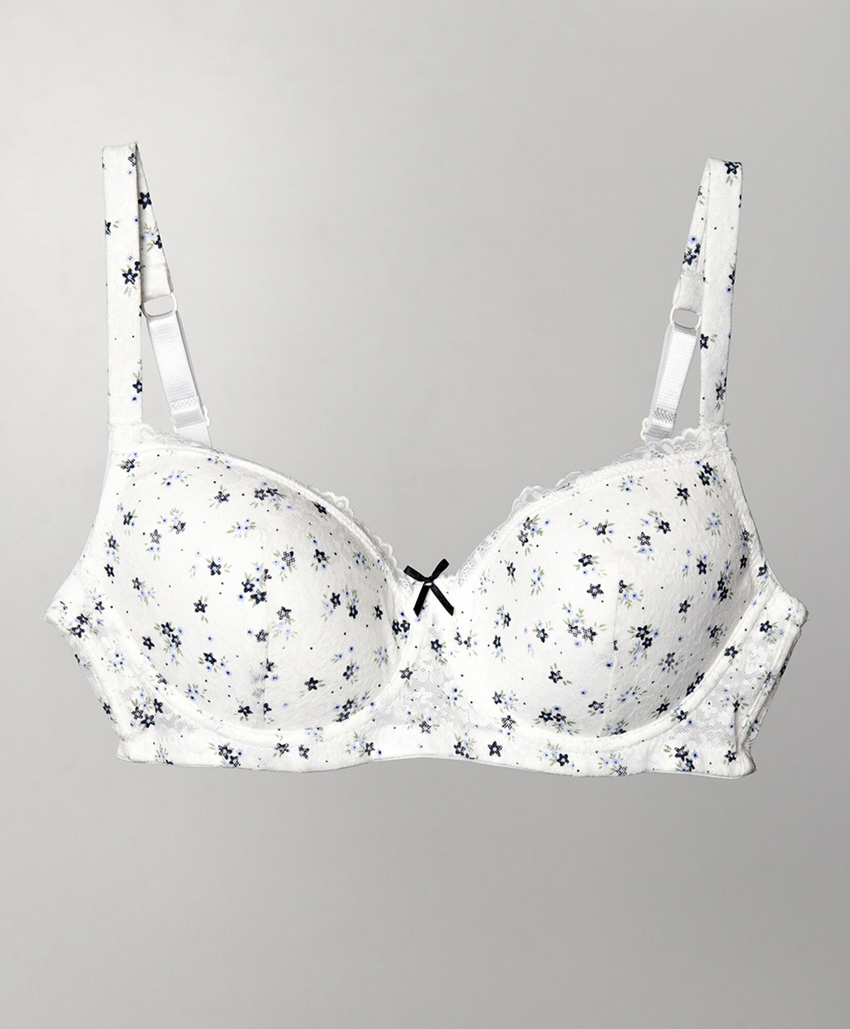 Sostén mujer print florcitas blanco Sostén mujer print florcitas blanco