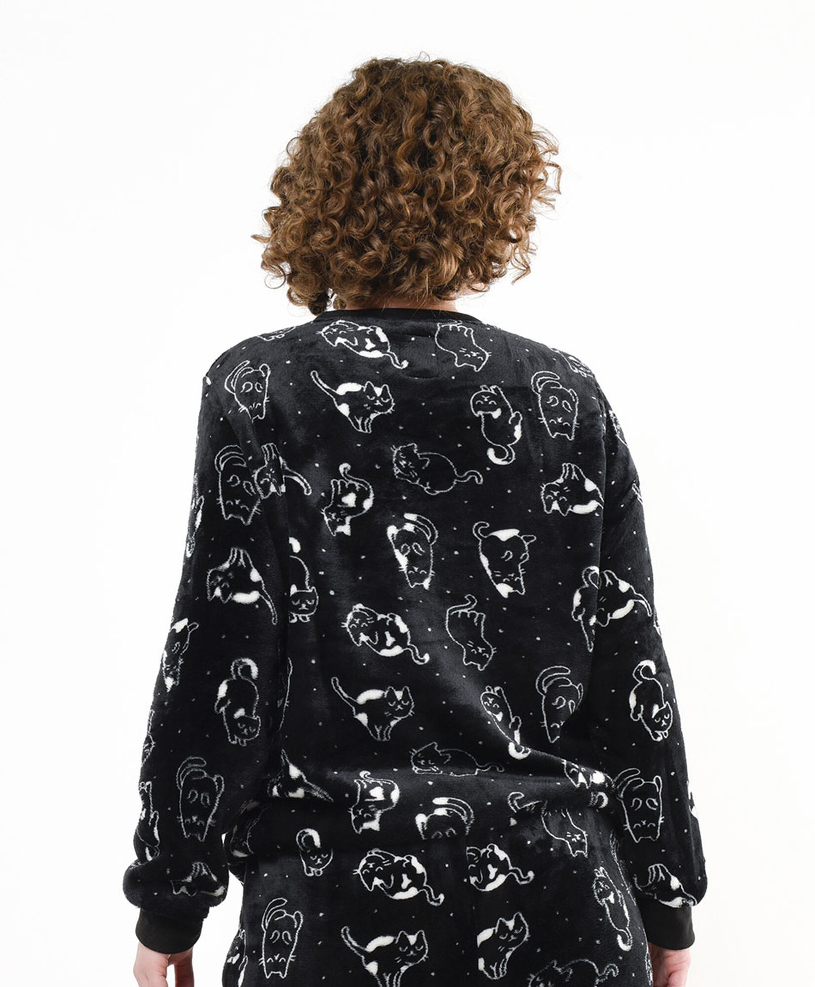 Pijama mujer plush gatitos Pijama mujer plush gatitos
