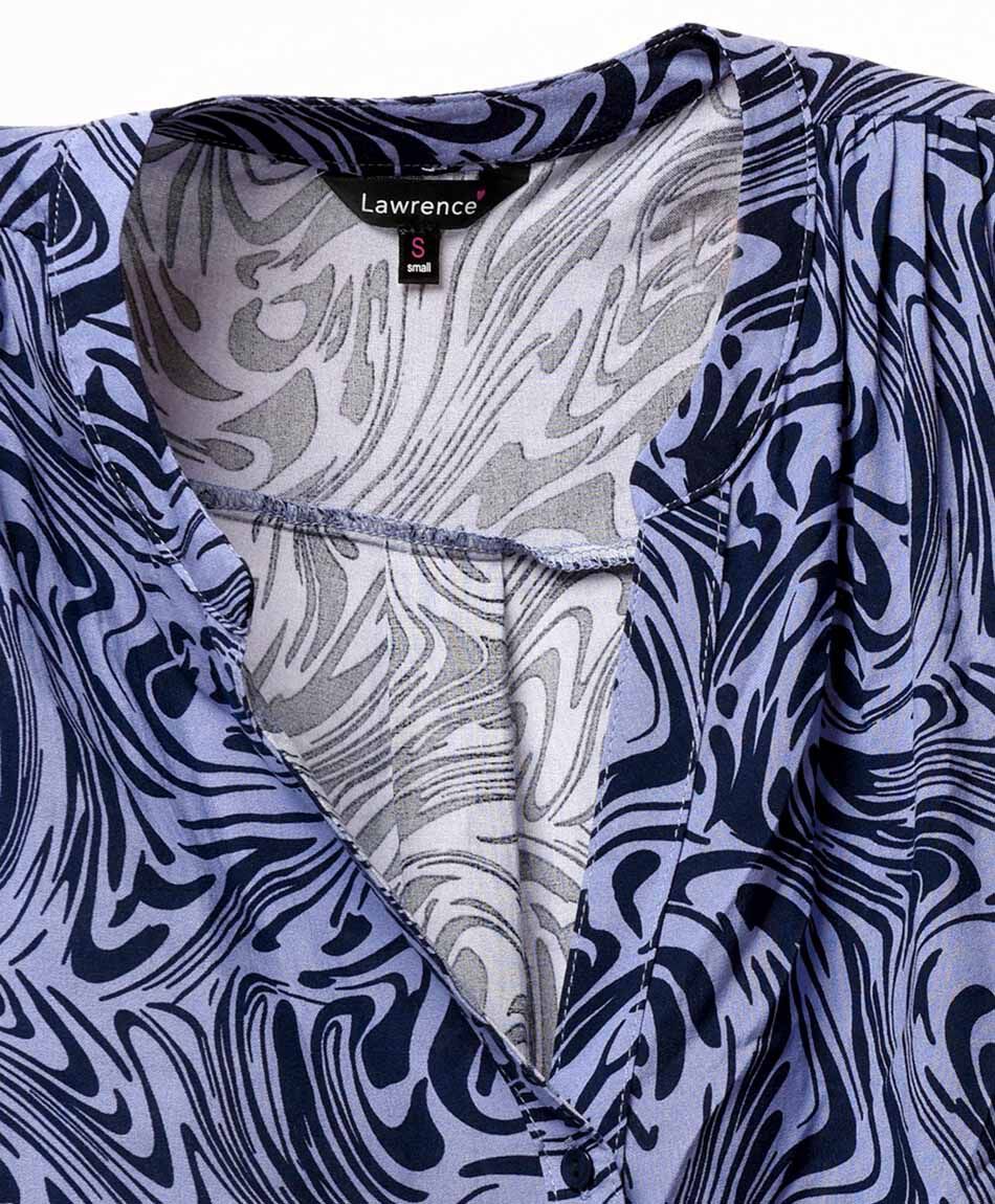 Blus&oacute;n mujer print sin mangas