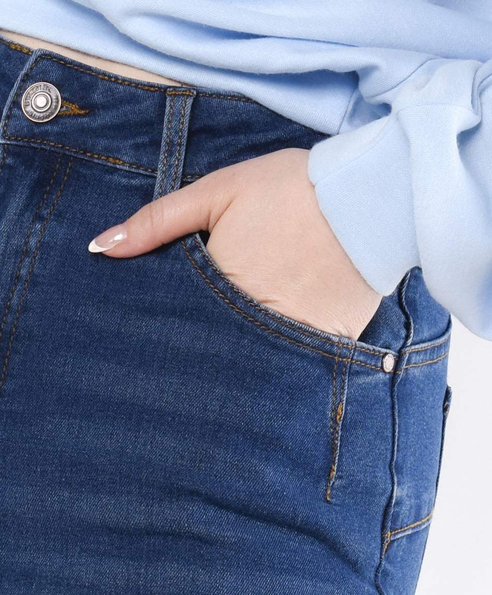Jeans mujer semi push up skinny fit Jeans mujer semi push up skinny fit