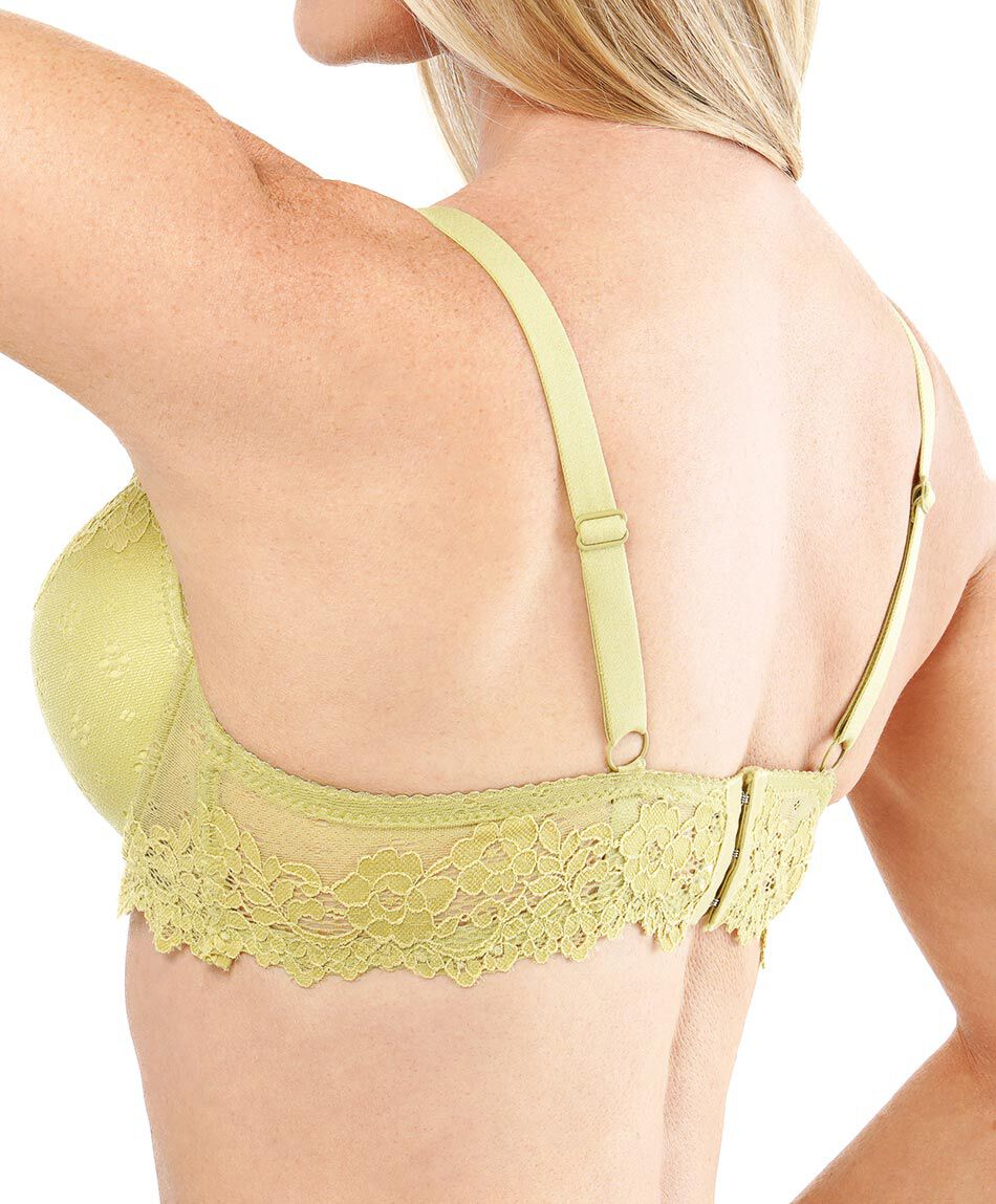 Sost&eacute;n mujer encaje floreado cinta