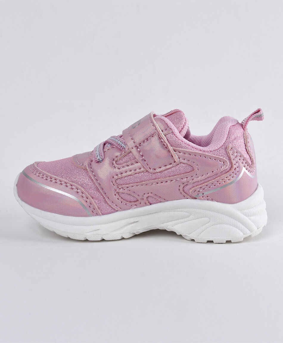 Zapatilla infantil brillos