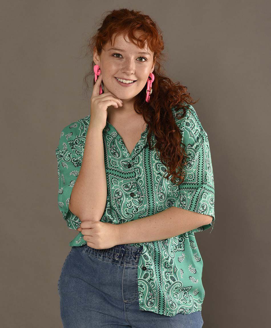 Blusa estampada