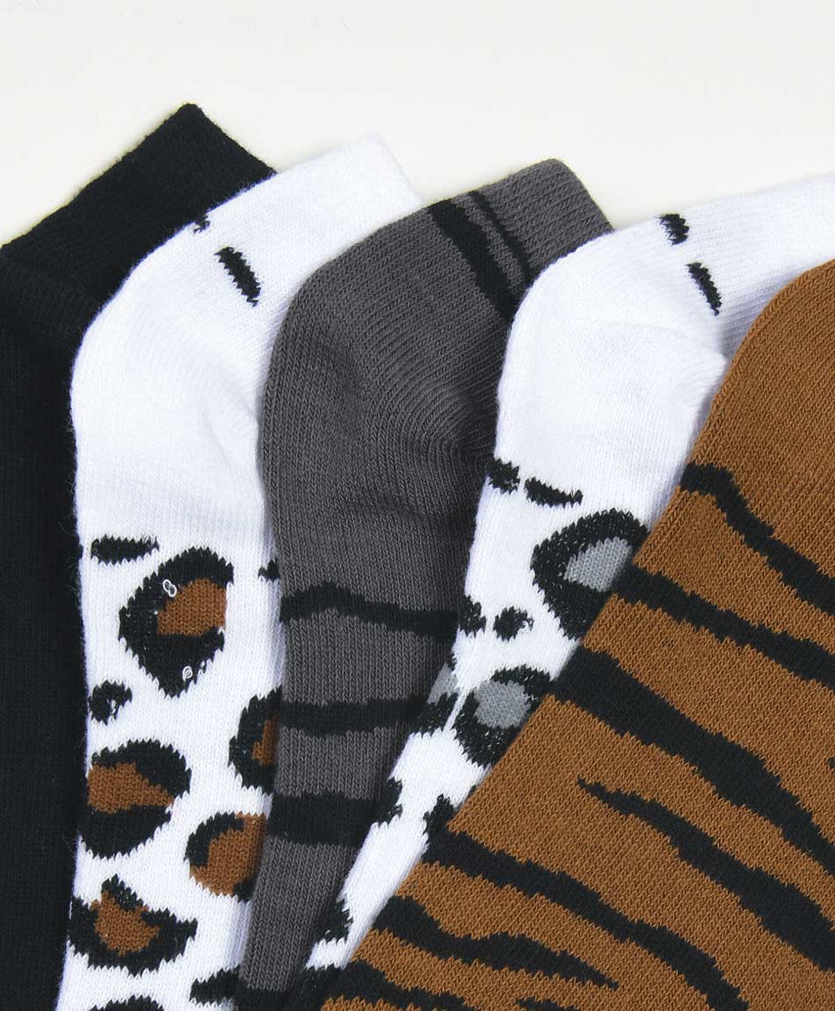 Pack 5 calcetines mujer animal print Pack 5 calcetines mujer animal print