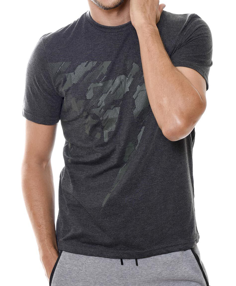 Polera deportiva print